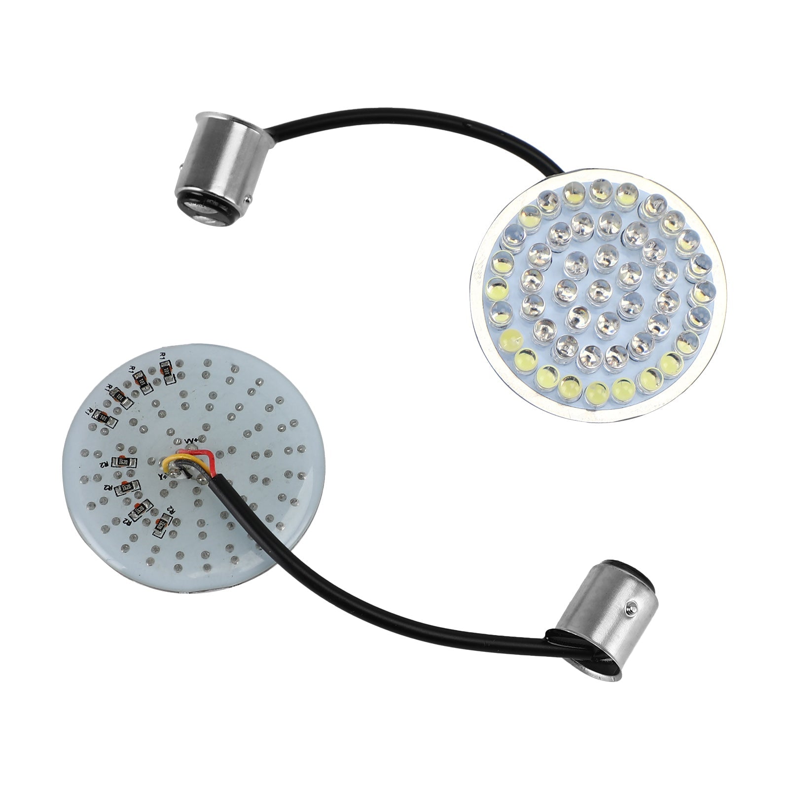 2 stuks 1157 LED-richtingaanwijzers knipperlicht voor Dyna Softail Street Glide Road King