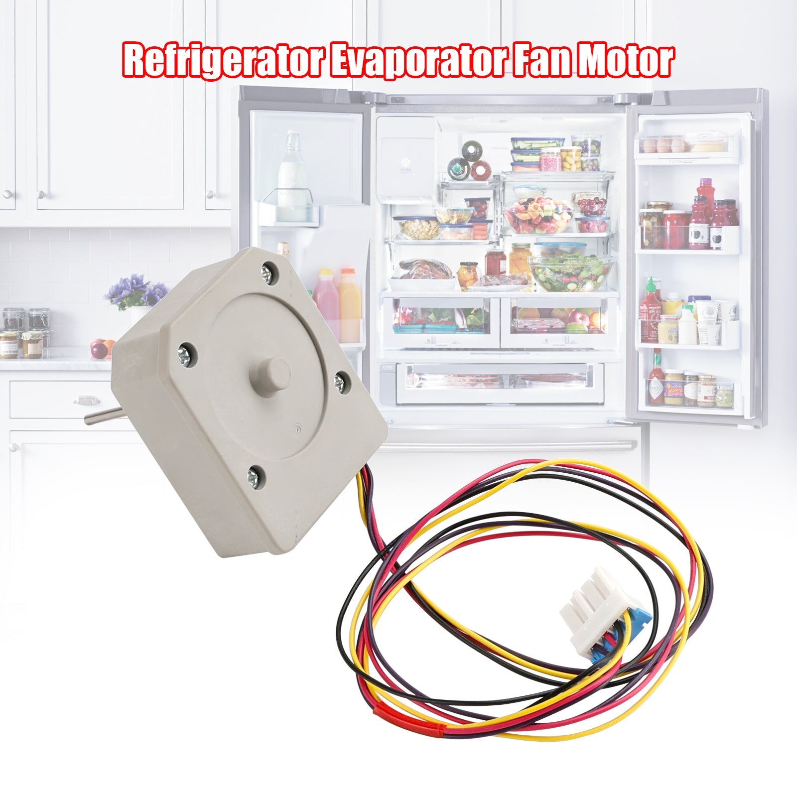 Remplacement de moteur de ventilateur de refroidissement d'évaporateur de réfrigérateur de cc 12V pour LG EAU63103001