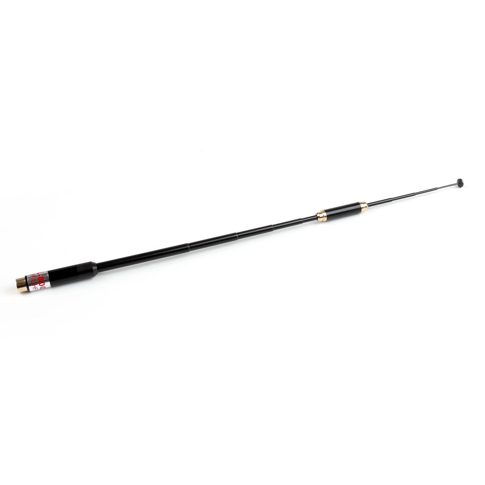 1Pcs AL-800 High Gain Dual Band Extendable Antenna SMA-Male For Icom Yaesu Radio