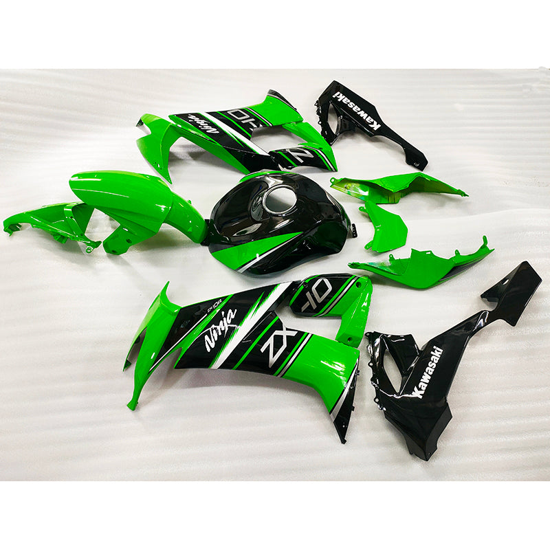 2009-2012 Kawasaki ZX6R 636 kåpesett Karosseri plast ABS