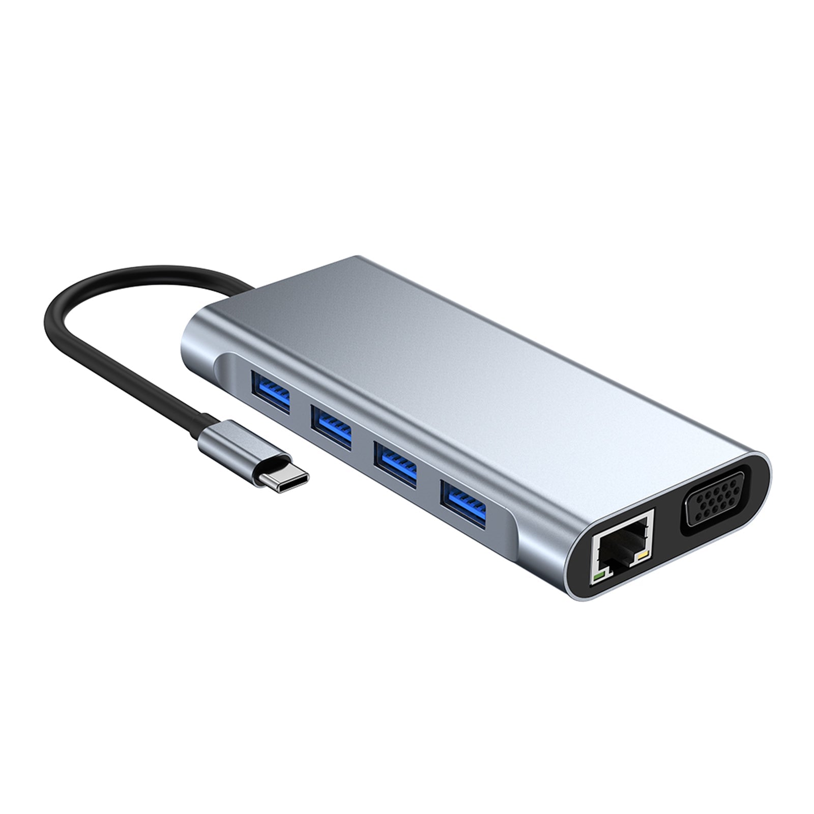 11 in 1 USB-C Type C HD-uitgang 4K USB 3.0 HD Adapter HUB Multifunctioneel dock