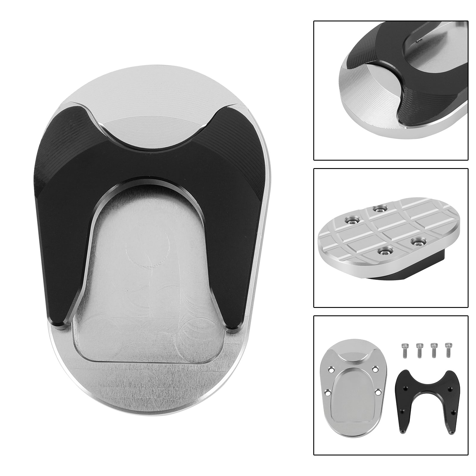 Vespa GTS300 2013?2020 Kickstand Enlarge Plate Pad