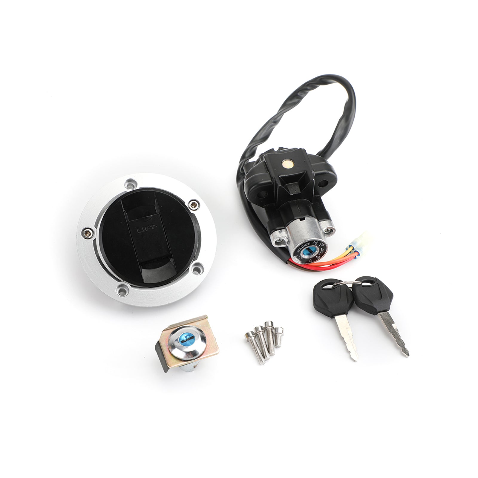 Suzuki GSXR1000 SV650 A/SF/S SFV650 SV1000 Ignition Switch Fuel Gas Cap Lock Keys 37000-16820