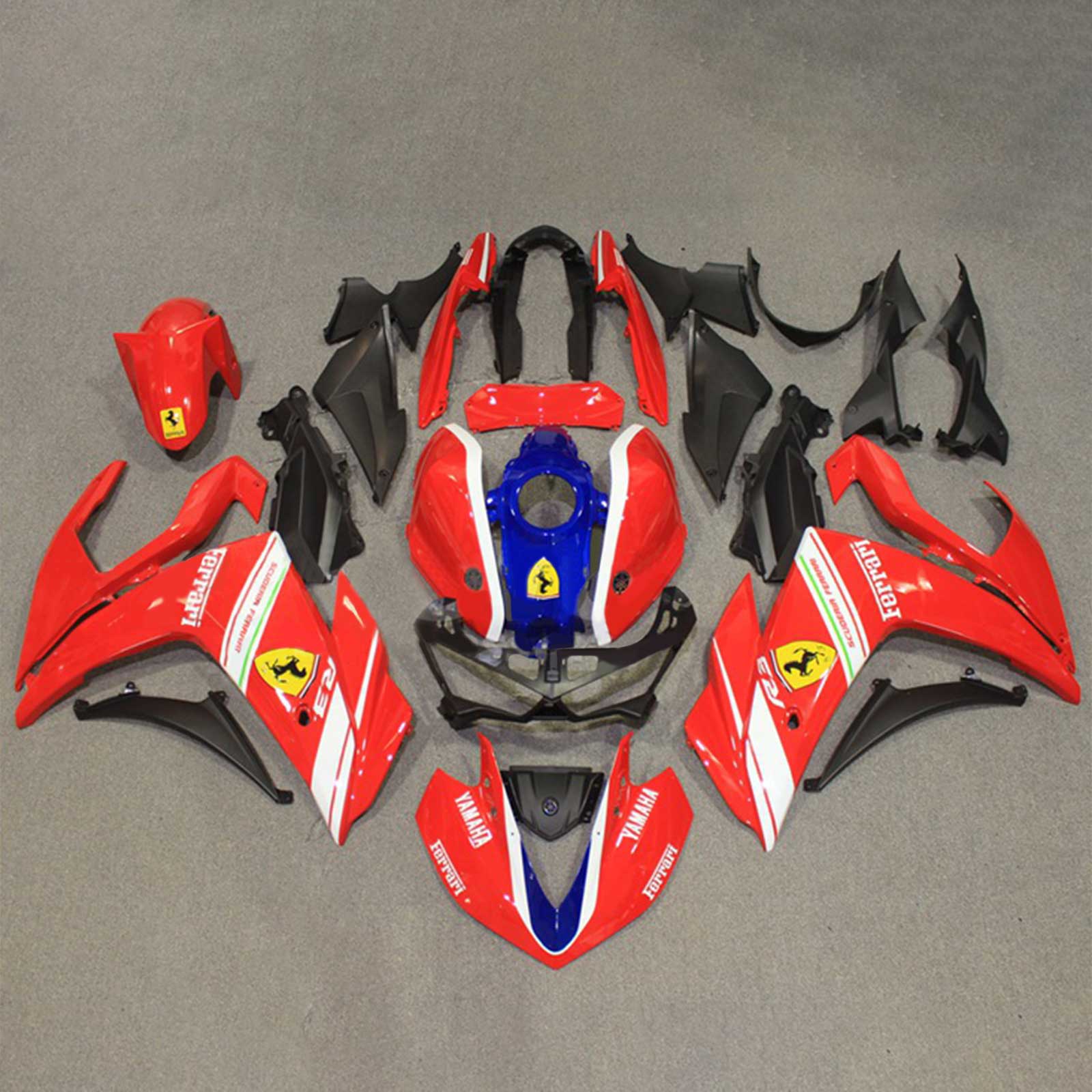 2014-2018 Yamaha YZF-R3 2015-2017 R25 Amotopart Injection Fairing Kit Bodywork ABS #125