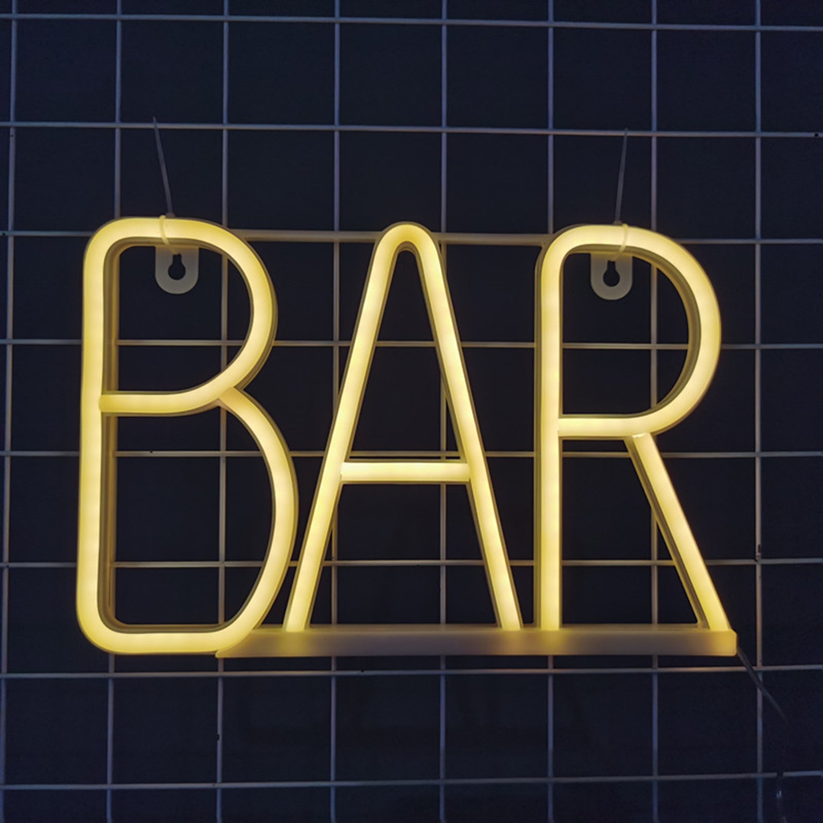 BAR LED Neon Sign Lights Nachtkastje Nachtlampje Lamp Kinderkamer USB-aangedreven