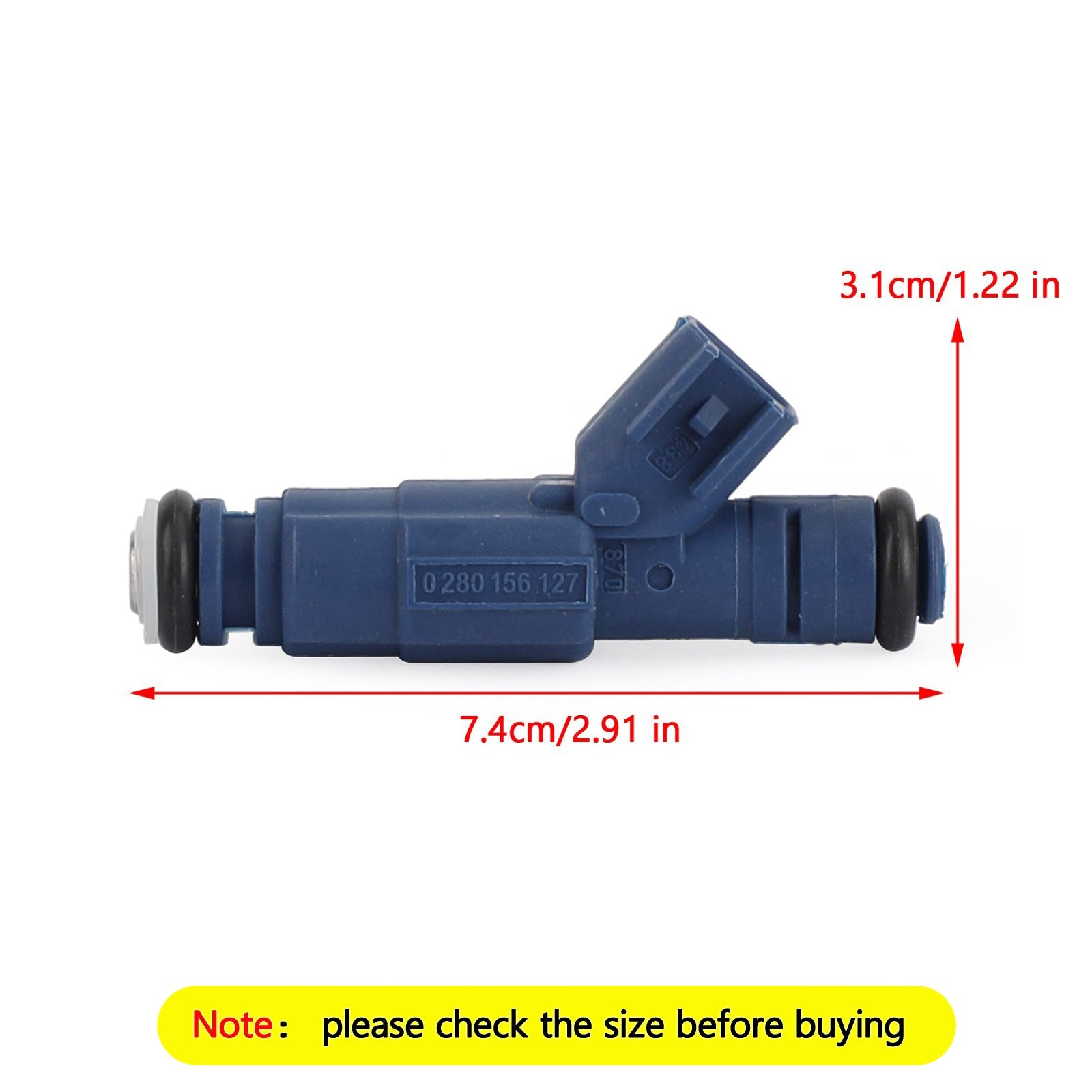 Injecteurs de carburant 0280156127, 8 pièces, adaptés à Ford Mustang 1996-2014 4,6l 5,0l V8 générique