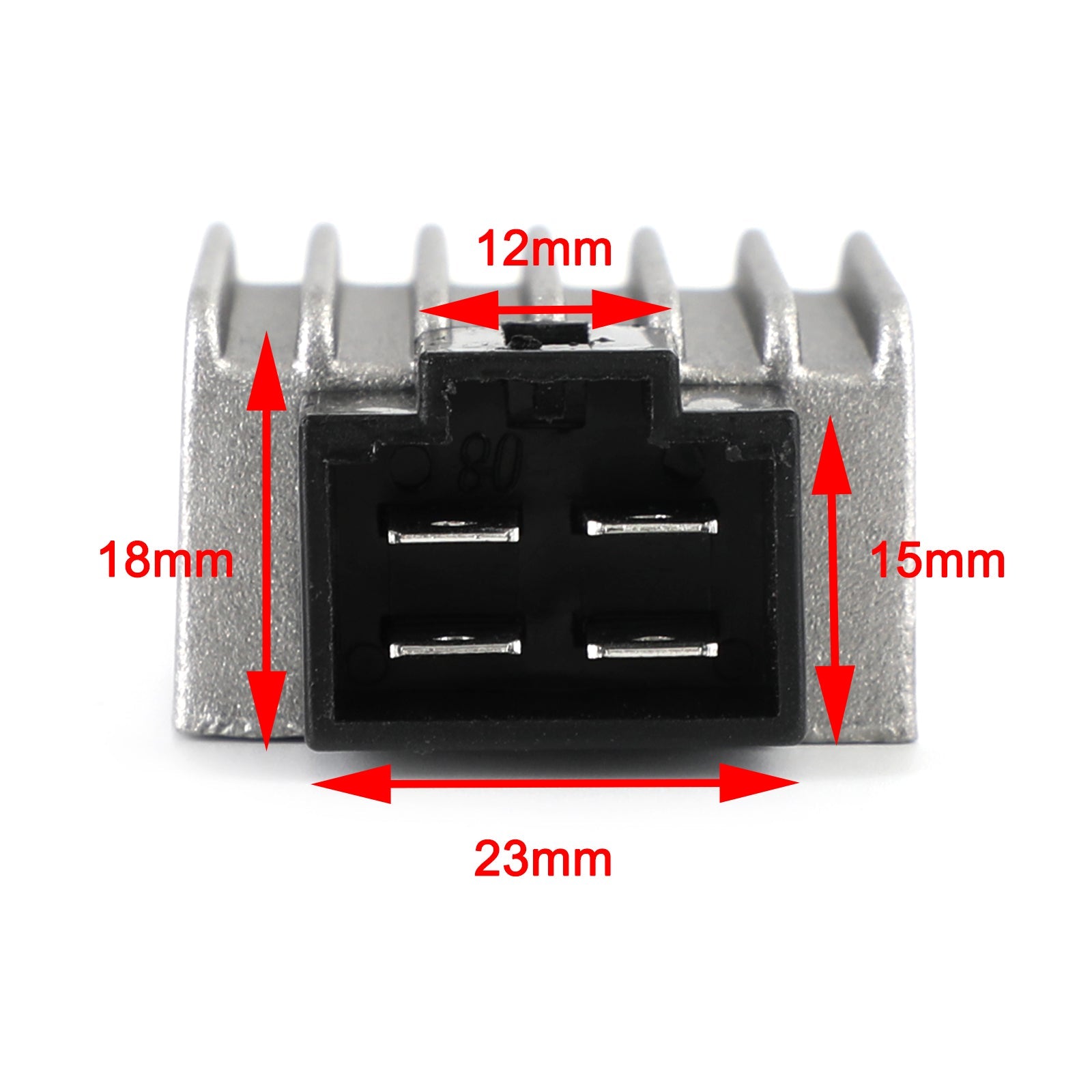 4-pinners 12V scooter spenningsregulator likeretter for SunL ​​TaoTao Roketa Coolster Generic