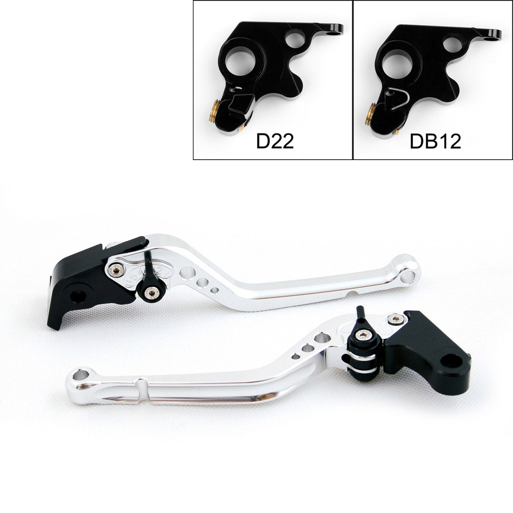 Brake Clutch Levers For Ducati 400 696 796 MONSTER MONSTER S2R 800 Black Generic