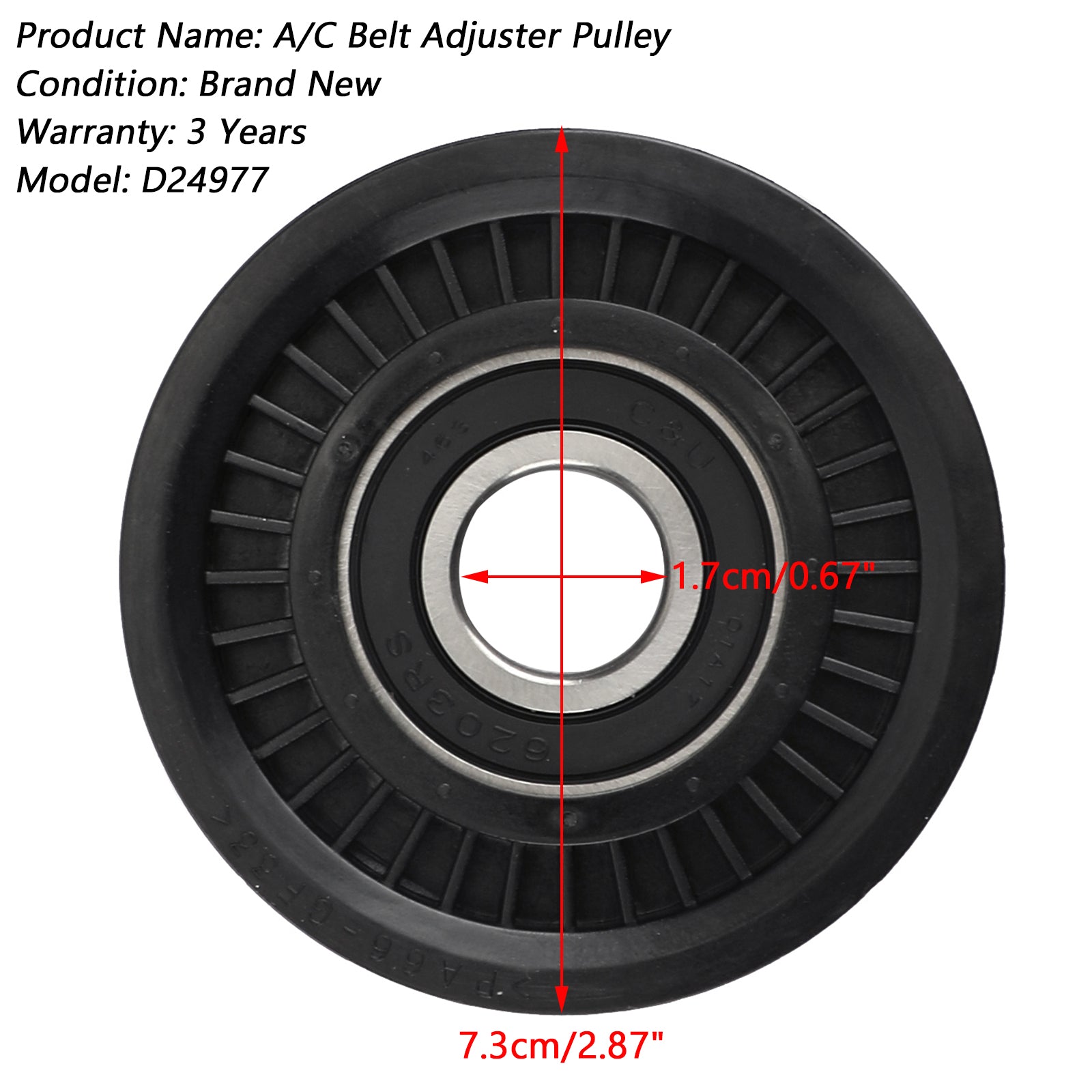 A/C remjusteringsskive 73131-FC000 for Baja Impreza Legacy Forester 2.5 Generisk