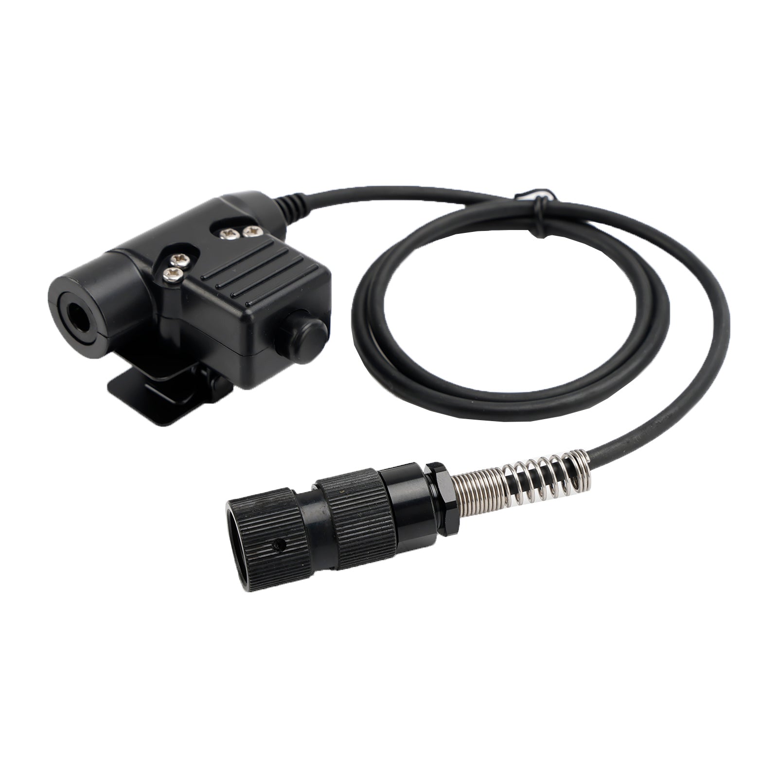 7,1 mm grote stekker tactische keelmicrofoonheadset voor AN/PRC-152 AN/PRC-148 U329-radio