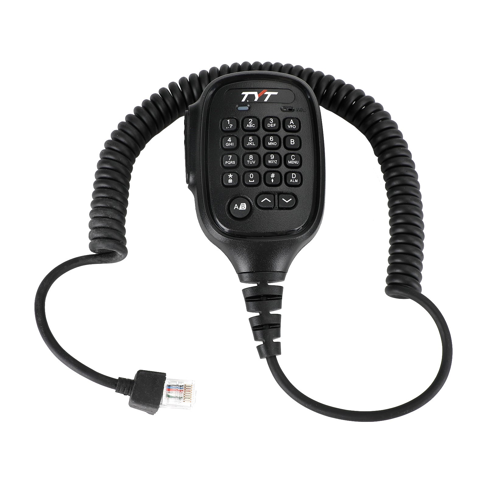 Digital DMR Car Coding Microphone Mic Fit for TYT MD9600 Walkie-Talkie Radio