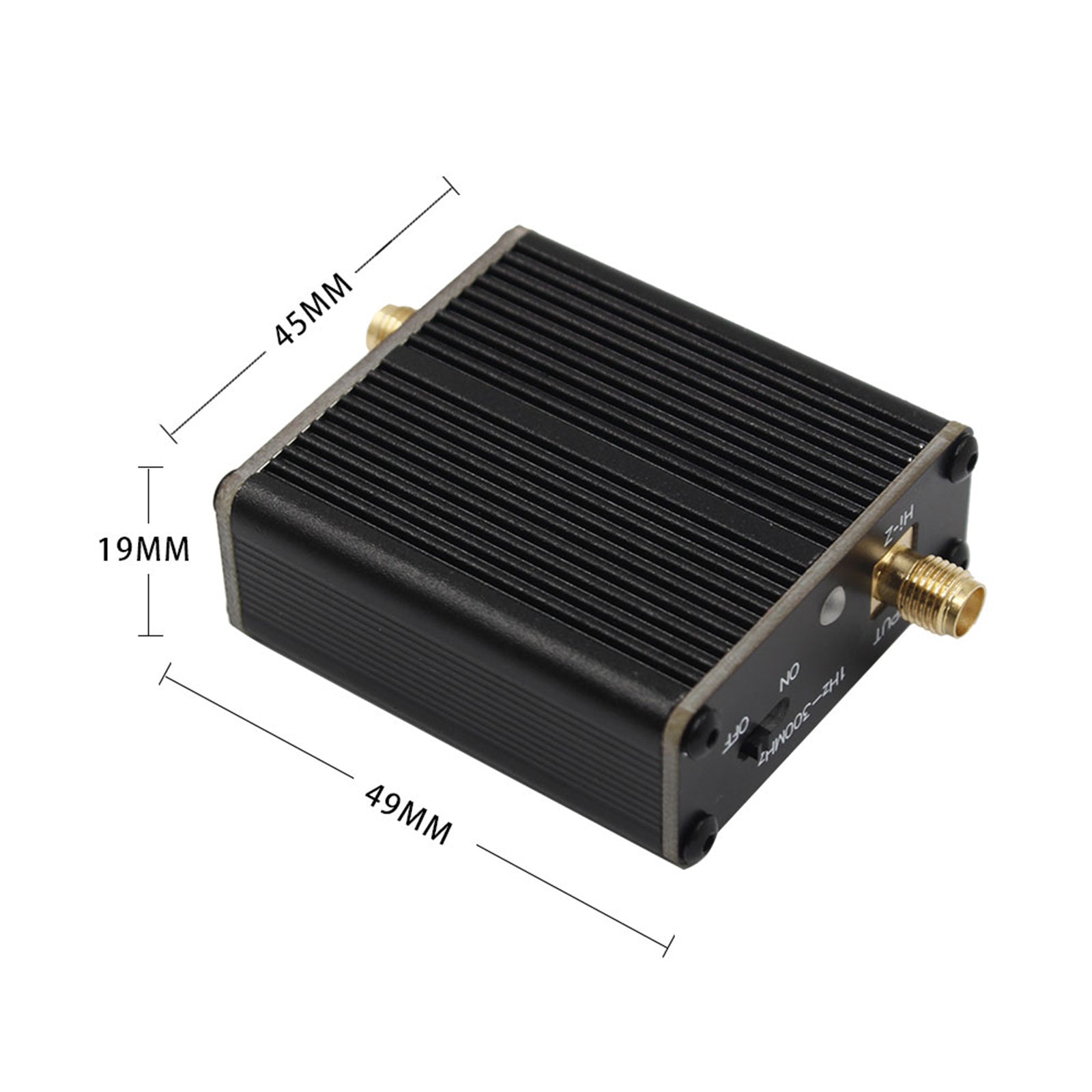 Amplificateur haute impédance pour talkie-walkie SDR Donut AM MW/SW, antenne HackRF One