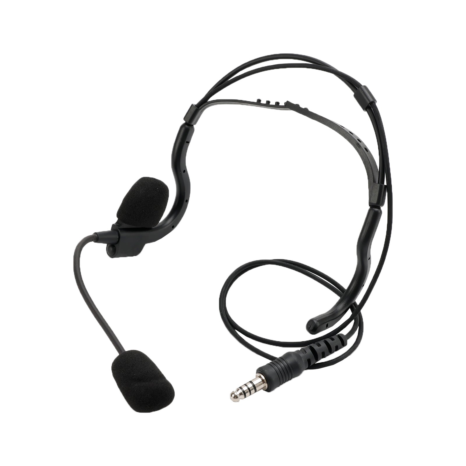 7.1-C8 Advanced Rear Mount Big Plug Tactical Earphone In-ear Earhook Headset