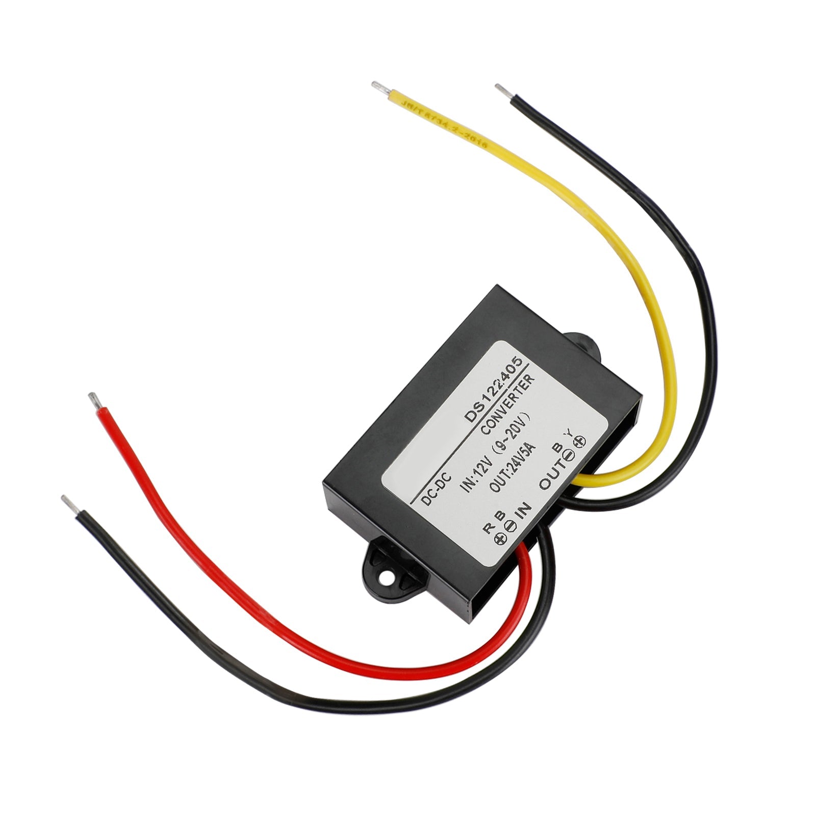 Waterdichte DC-DC Boost Step-Up Converter 12V naar 24V autovoedingsmodule