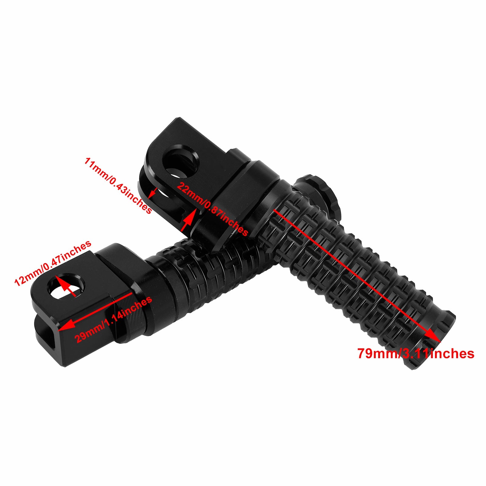 2019-2022 CFMOTO 250SR 400NK 650NK 400GT 650GT FOTTERS FOTTER FOOT PEG