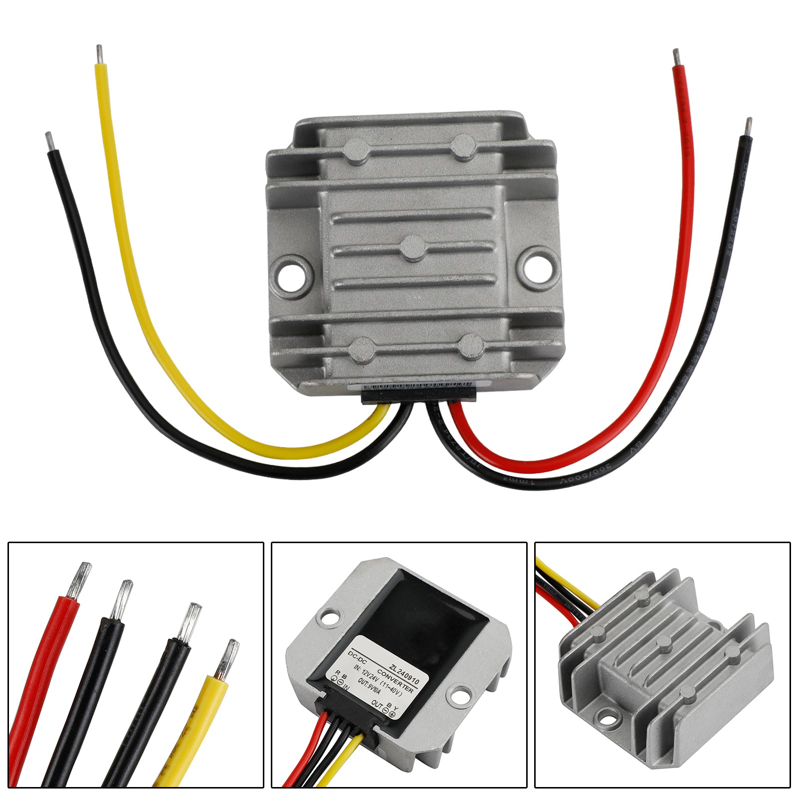 Transformateur d'alimentation régulateur de convertisseur DC 12V/24V à 9V 10A 90W