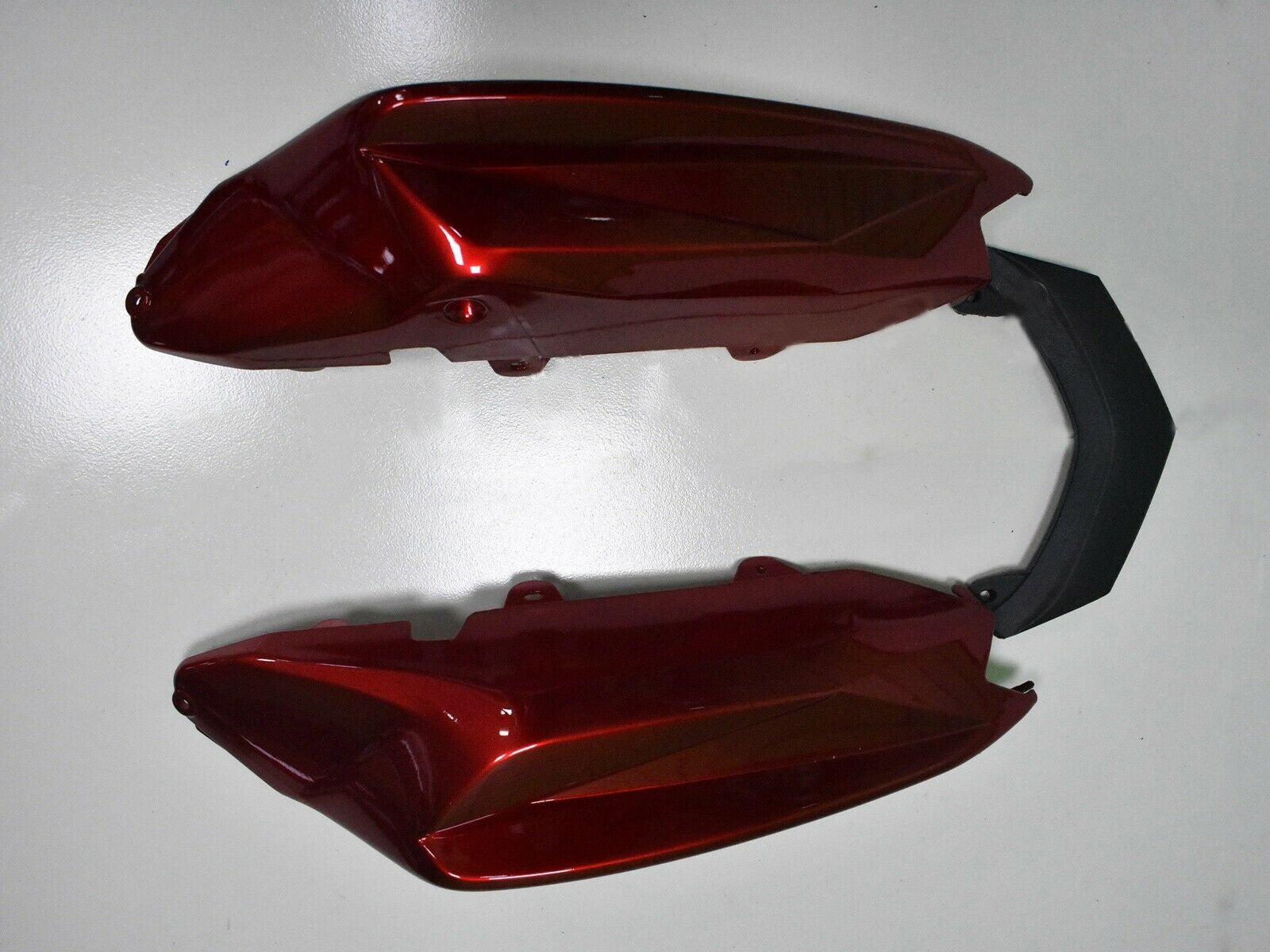 Kit de carénage Kawasaki Ninja 650 EX650 rouge et noir 2012-2016