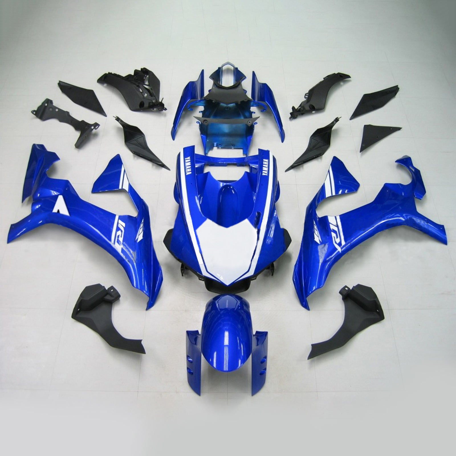 2020-2024 Yamaha YZF R1 Amotopart Kit de carénage d'injection carrosserie plastique ABS #101