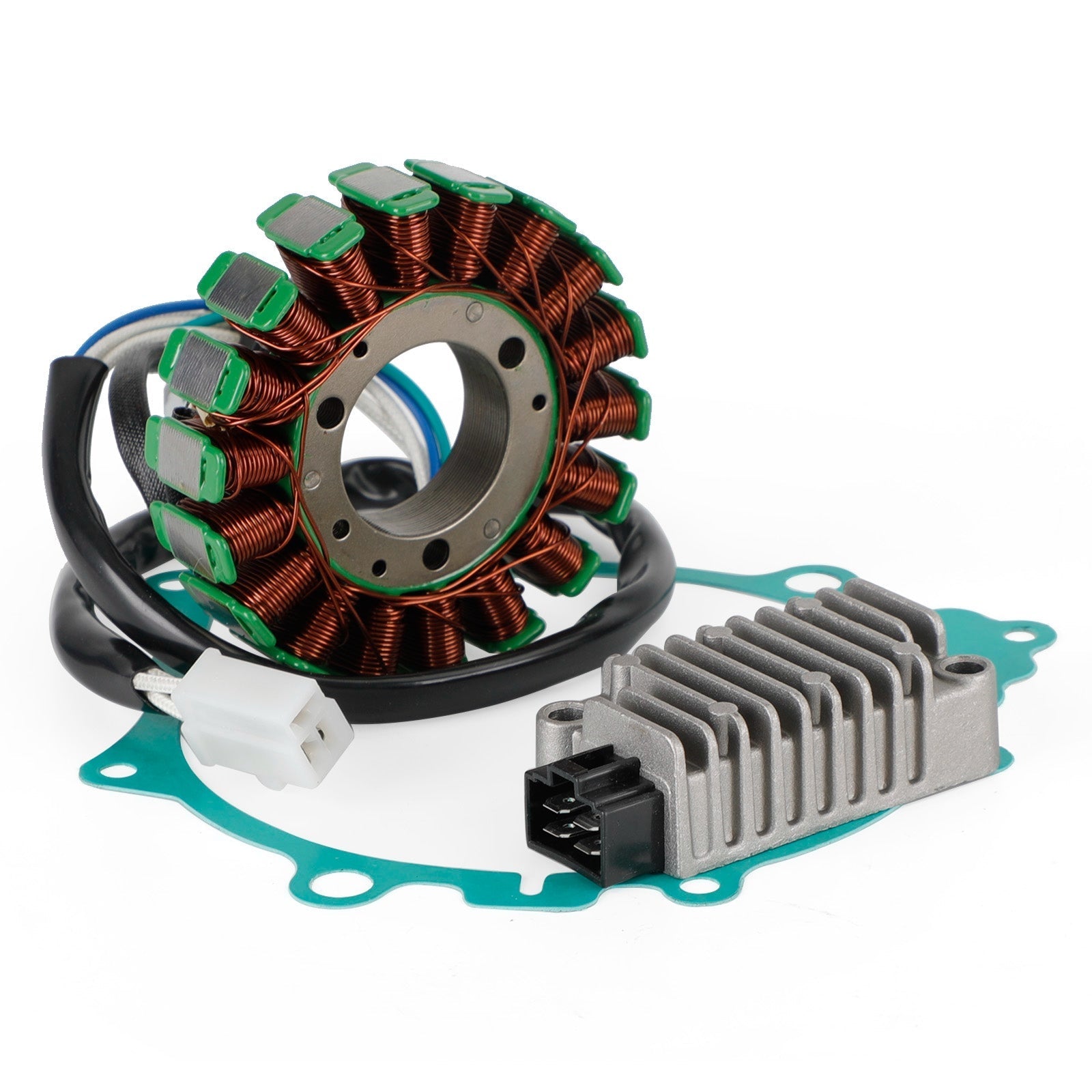 Generator Stator Regulator Gelijkrichter Pakking Voor Yamaha TTR250 TT-R250 Raid 93-04 Fedex Express Generiek