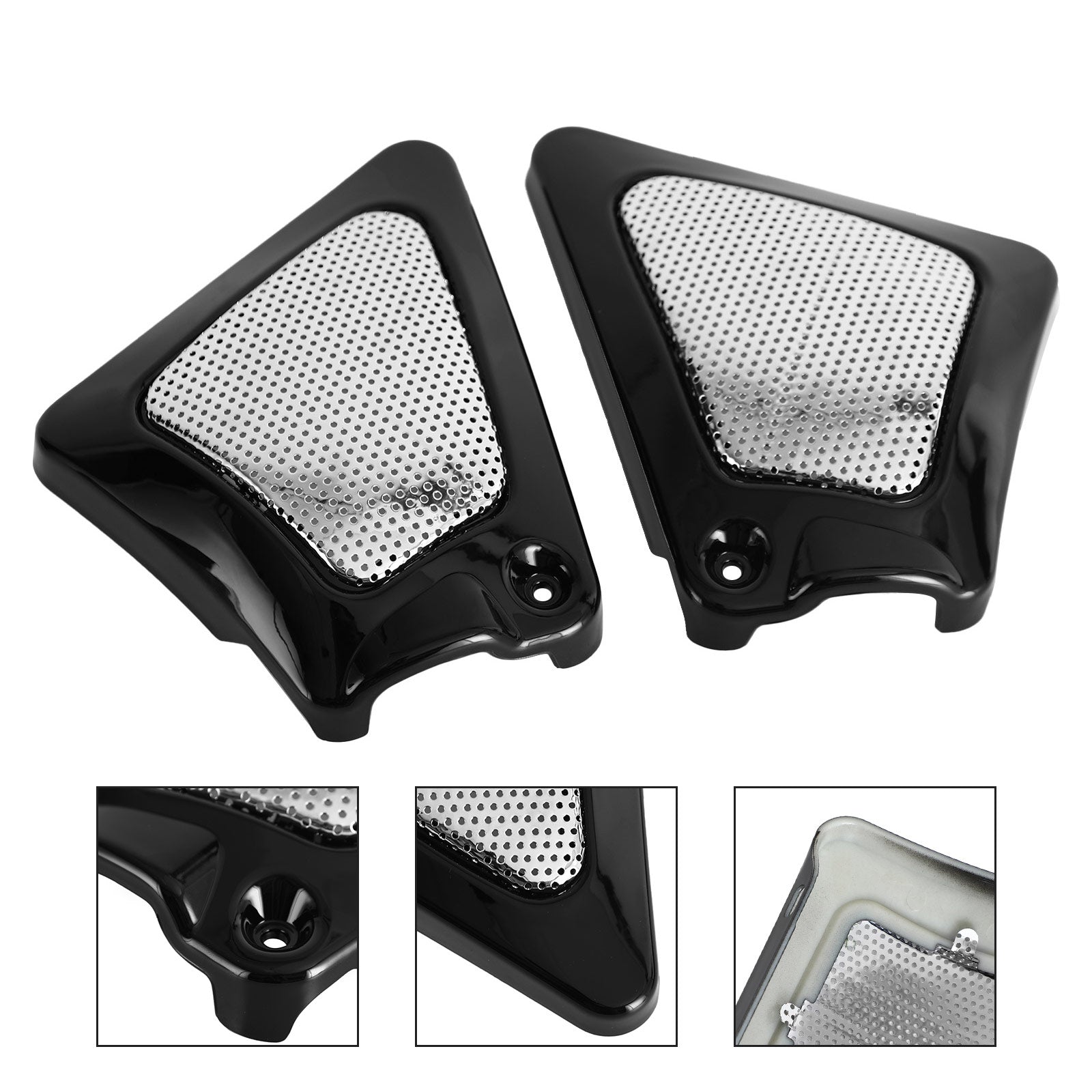 Airbox Frame Neck Side Cover For V-Rod VRSCA Screamin Night Rod Special Black