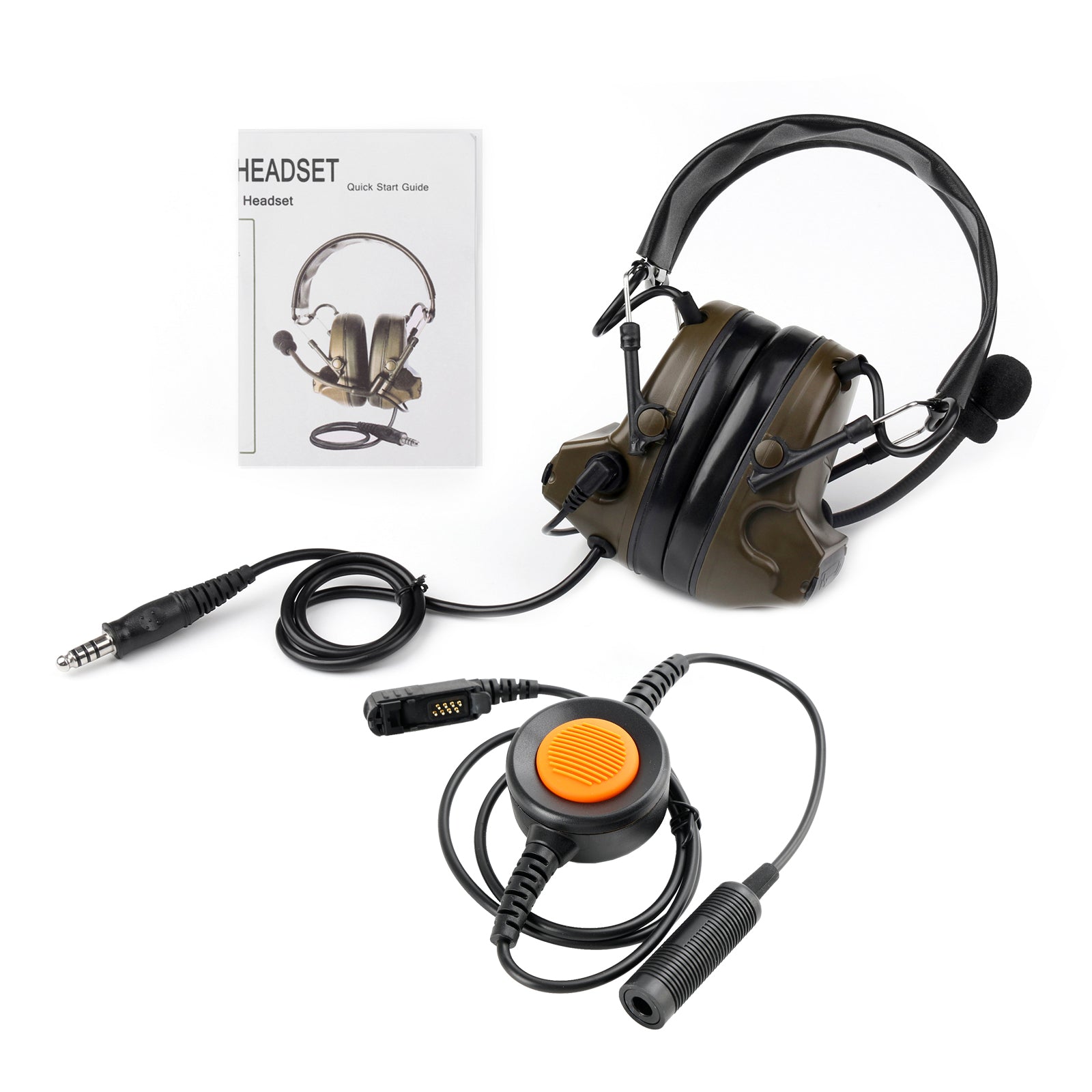 For E8600/8608/8268 IMTP3100 MTP3150 MTP3250 6Pin U94 PTT Z Tactical H50 Headset