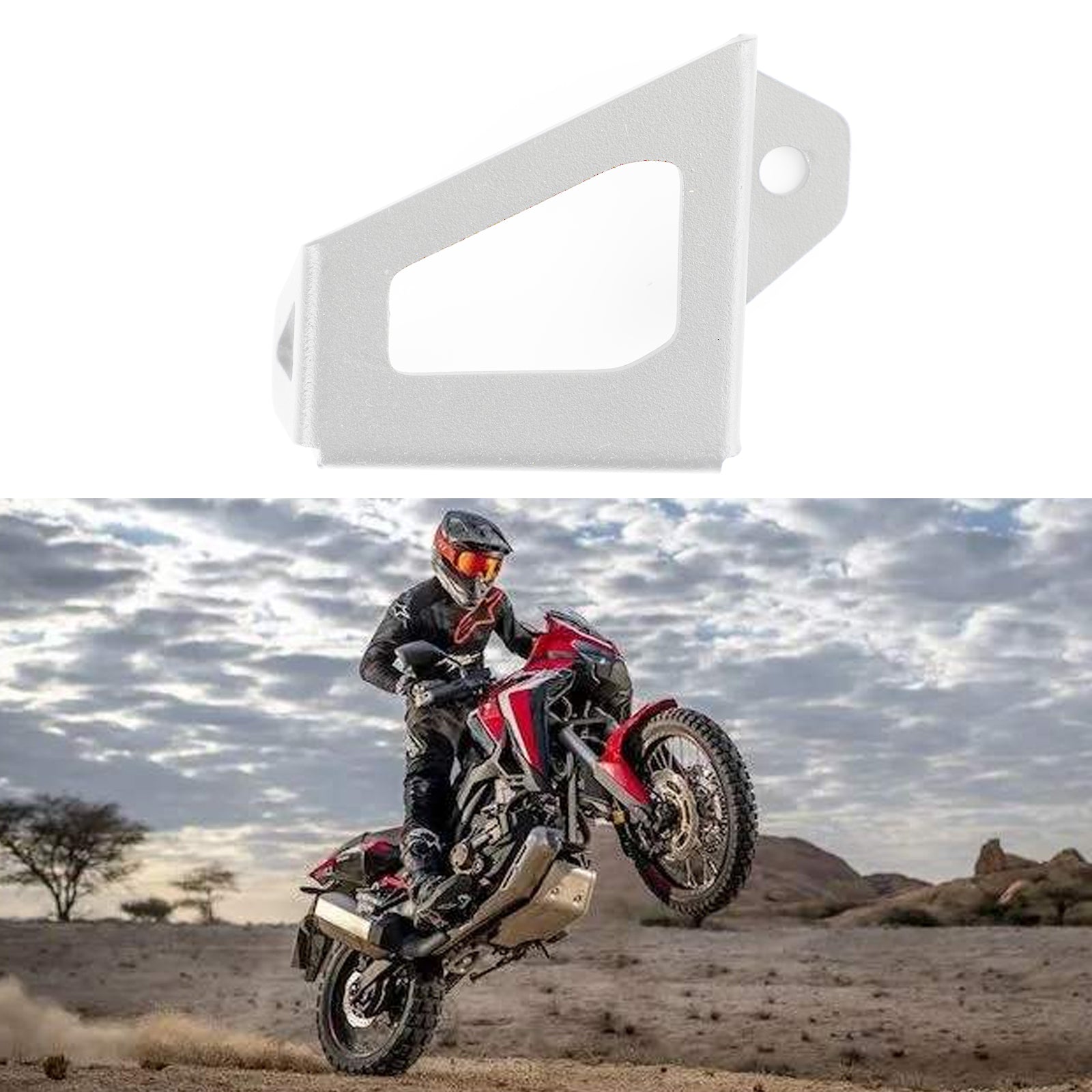 Deckel den hinteren Bremsfluidschutz f¨1r Honda CRF 1100 L AFRICA TWIN/ADV 2020 Generic