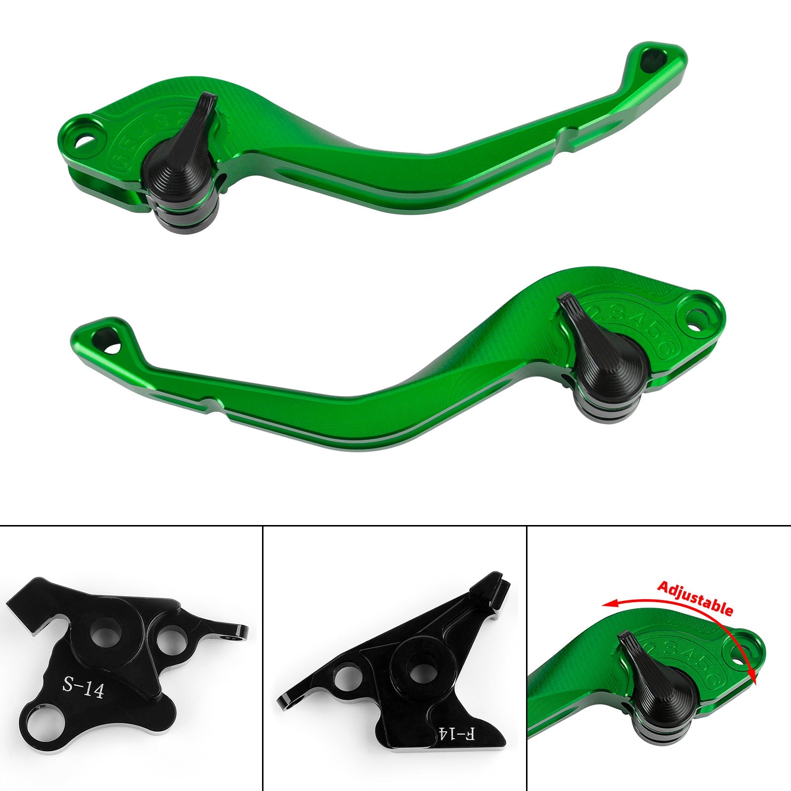 Suzuki GSF650 GSX1250 GSXR1300 DL1000 CNC Short Clutch Brake Lever