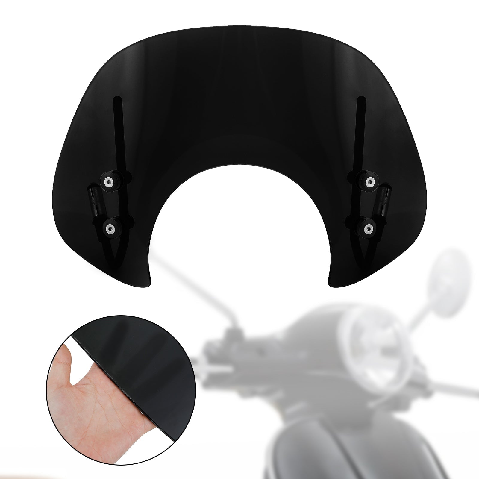 Vespa Primavera 150 2014-2021Short Windshield WindScreen