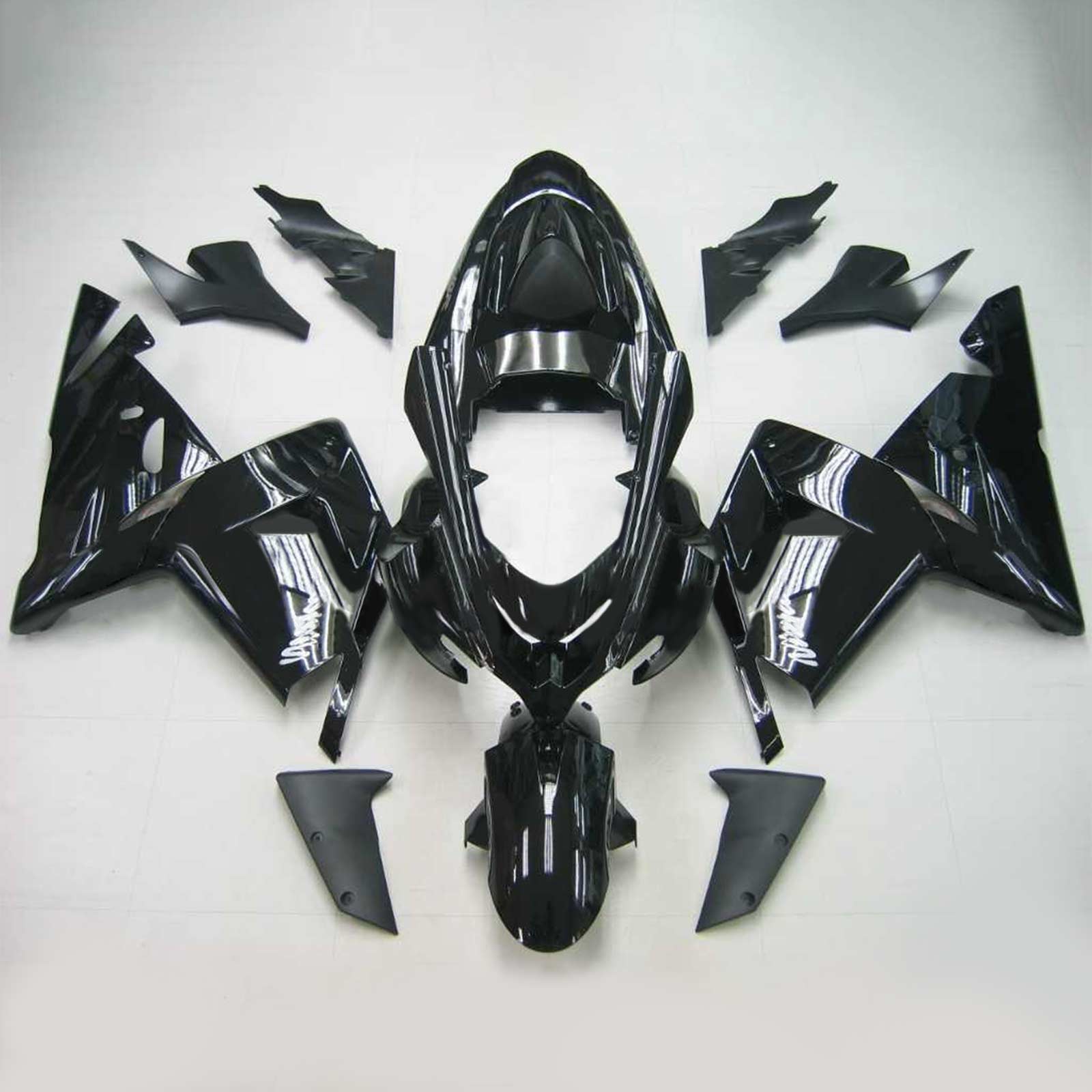 2004-2005 Kawasaki ZX10R Amotopart Injection Fairing Kit Bodywork Plastic ABS #111