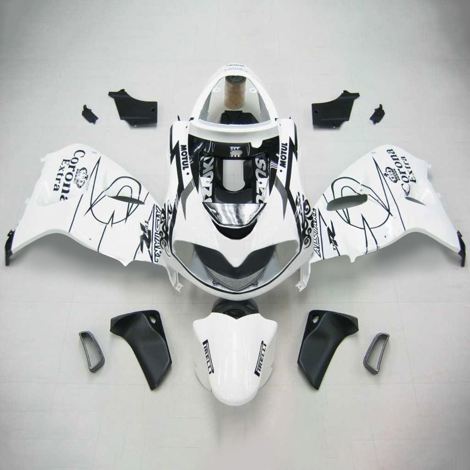 1998-2003 Suzuki TL1000R Amotopart Injection Fairing Kit Bodywork Plastic ABS #103