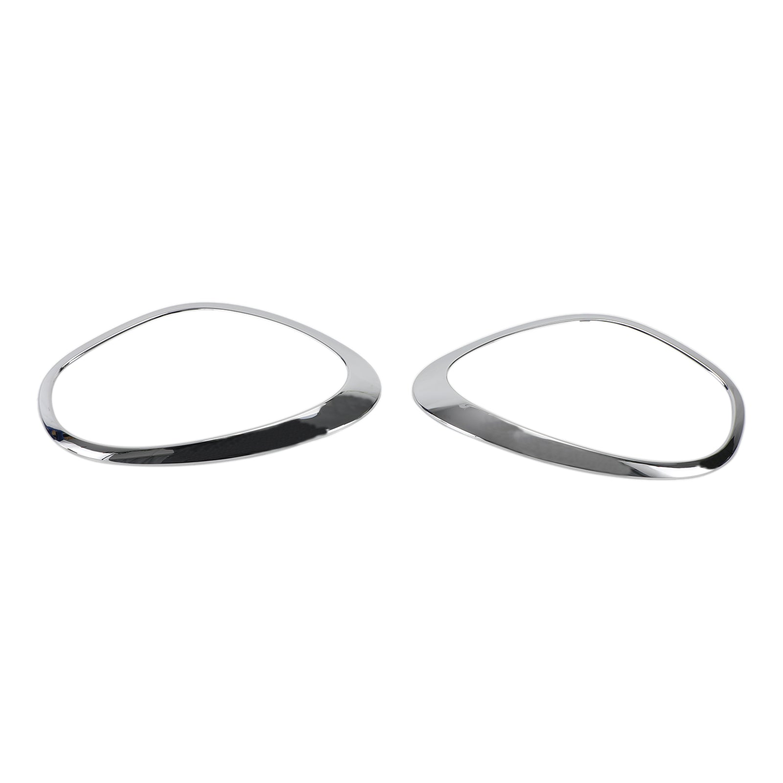 2011-2016 Mini Cooper R60 Countryman Chrome Headlight Trim Ring Bezels 2pcs