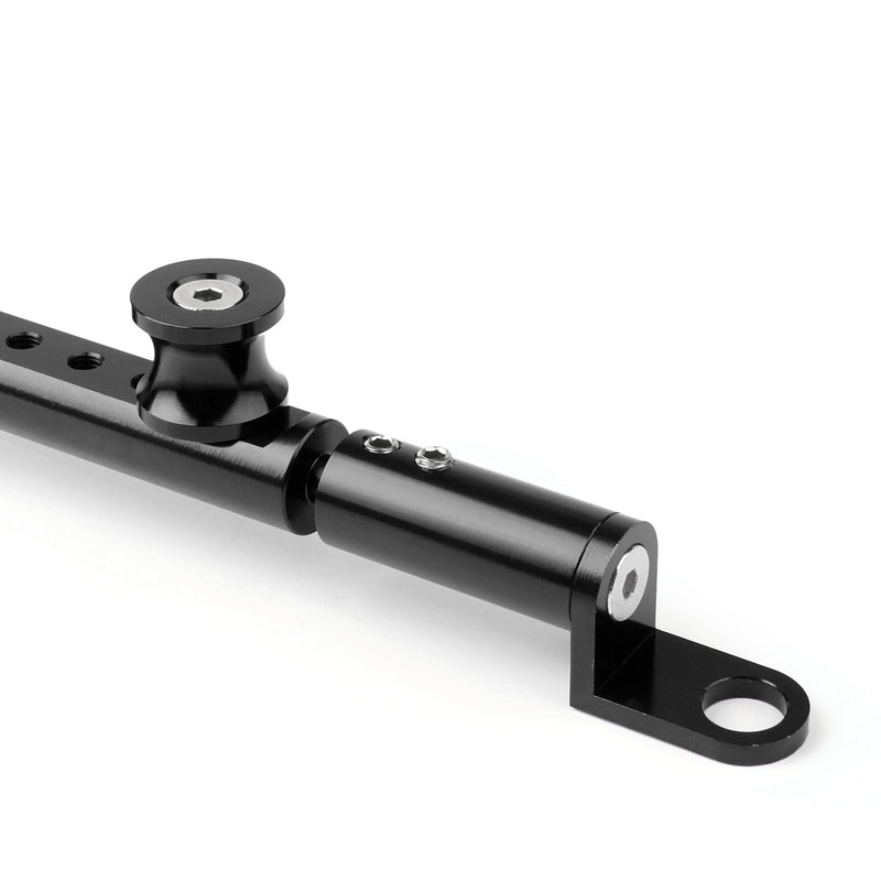 CNC Cross Bar Steering Damper Balance Lever For KYMCO XCITING 250 300 400 500 Black Generic