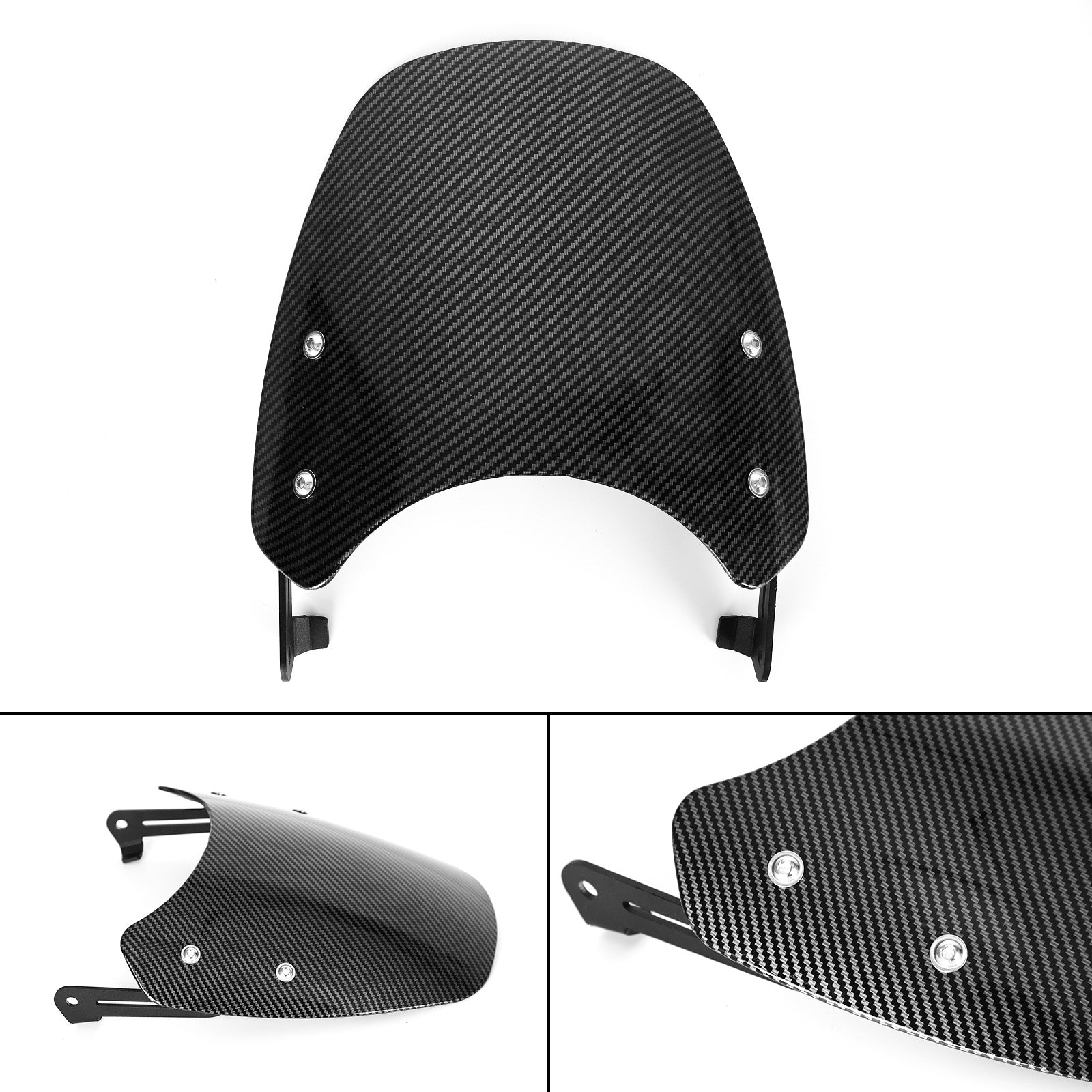 ABS Motorcycle Windshield WindScreen for Triumph Speed Twin 1200 2019-2021