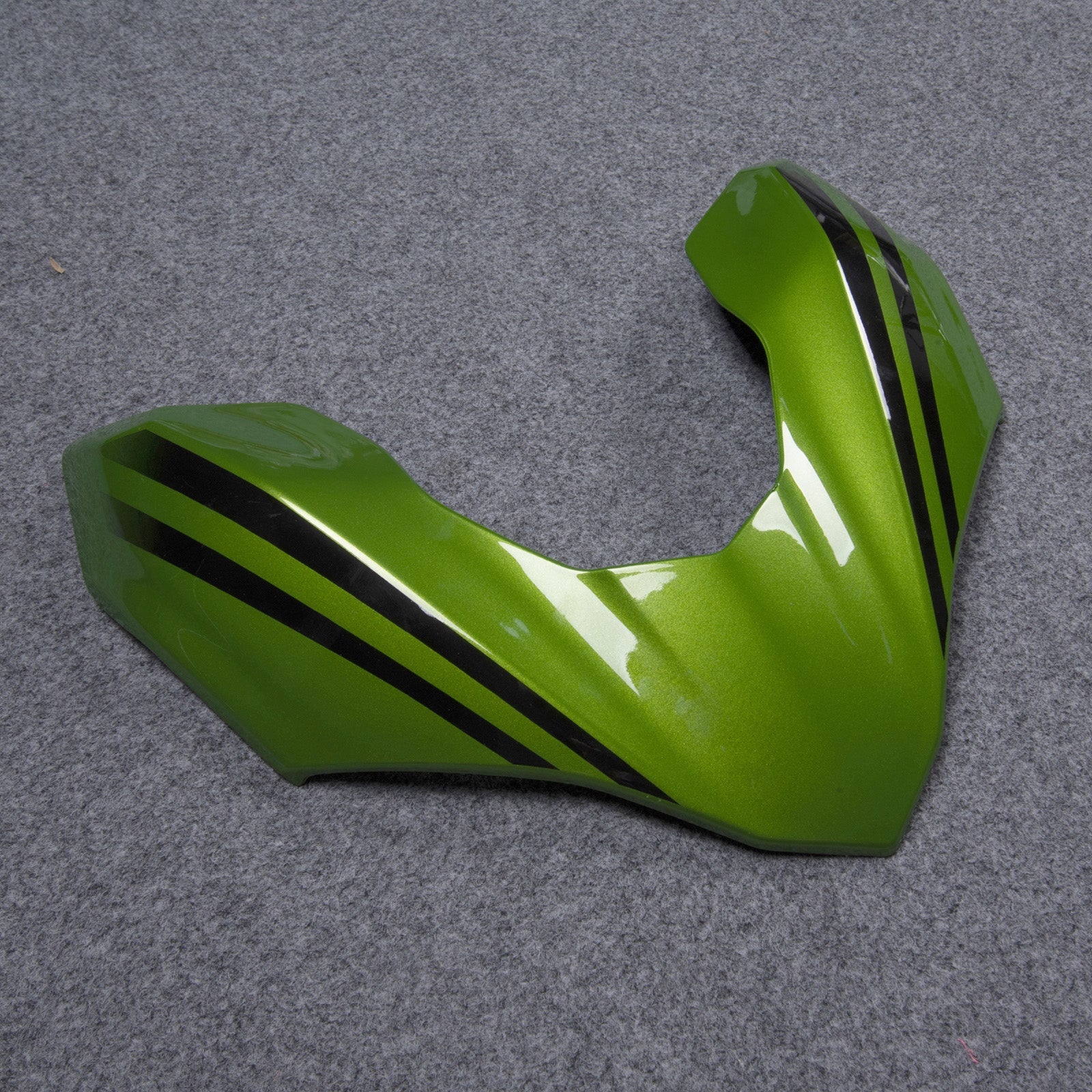 Carenado de carrocería de plástico de inyección verde plateado Amotopart Kawasaki Z900 2017-2019