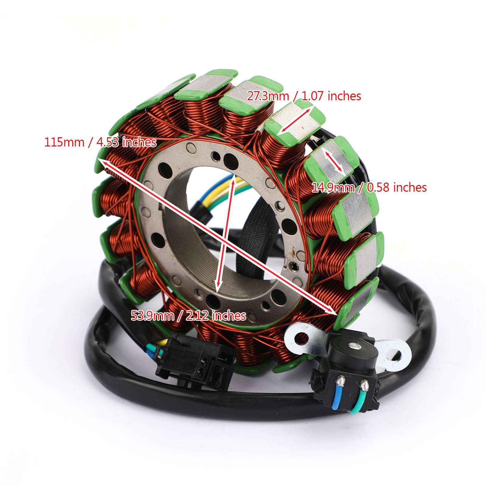 Areyourshop Stator Generator Magnet Fit for Cagiva Navigator X-TRA V Raptor 1000 2000-2005