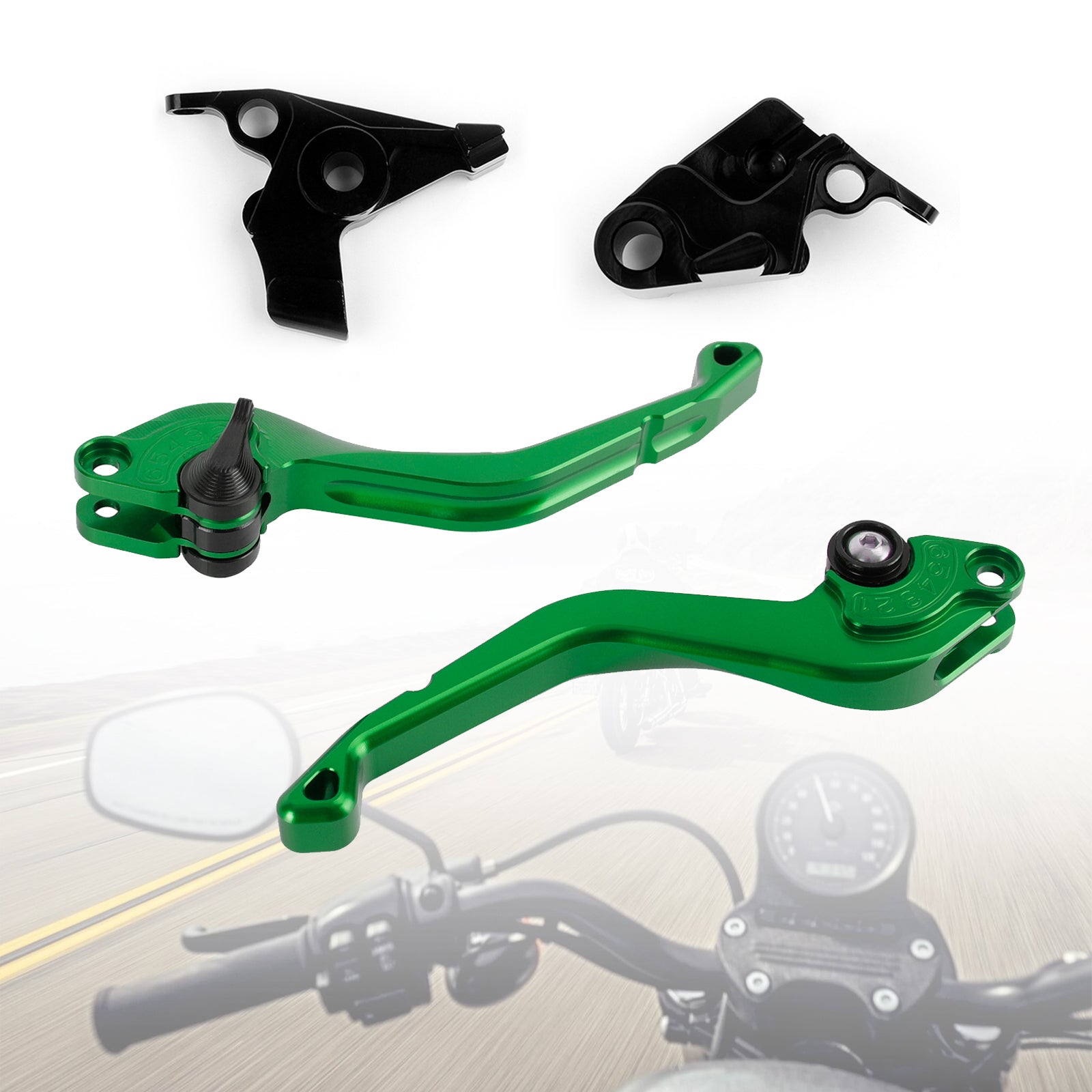 Kawasaki ER-6N NINJA 650R/ER-6F VERSYS CNC Short Clutch Brake Lever