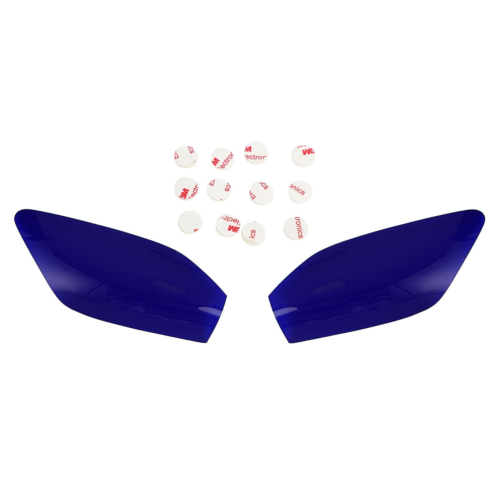 Couvercle de Protection de lentille de phare avant adapté pour Yamaha Yzf-R6 Yzf R6 98-02 bleu générique