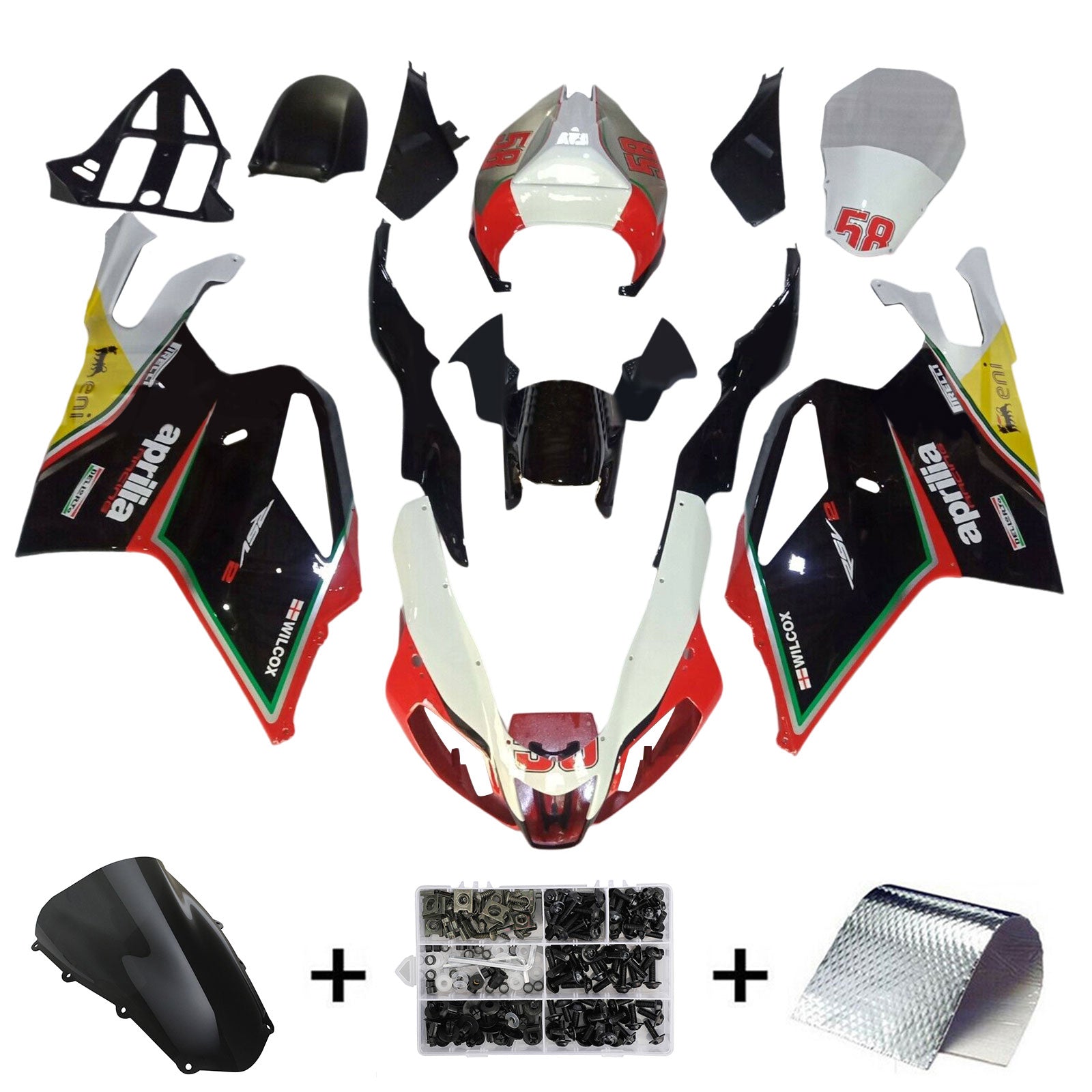 2003-2006 Aprilia RSV1000 Fairing Kit Bodywork Plastic