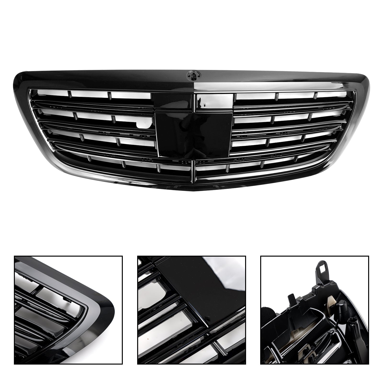 2014-2020 S-class W222 S500 S550 S600 W/ACC Mercedes-Benz Front Grill Grille