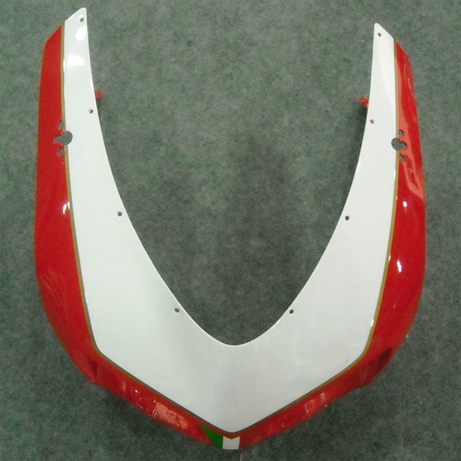 2007-2012 Ducati 1098 848 1198 rood ABS kunststof kuip carrosserie # 19