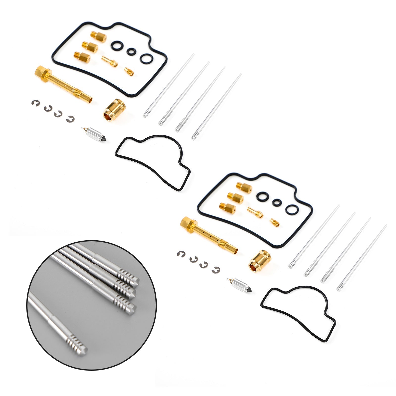 2x Kit de reparo de reconstrução de carbuil