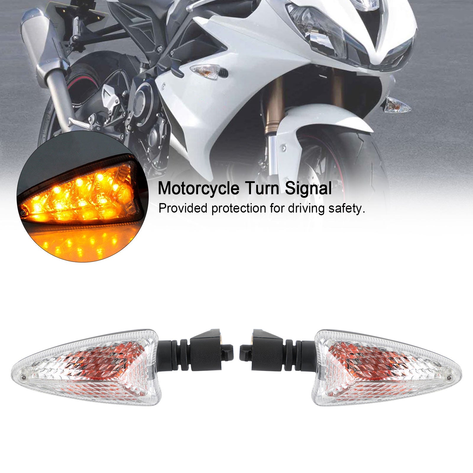 Turn Signals Light For Speed Triple 1050 Street Triple 675/R Daytona Tiger 800 Generic