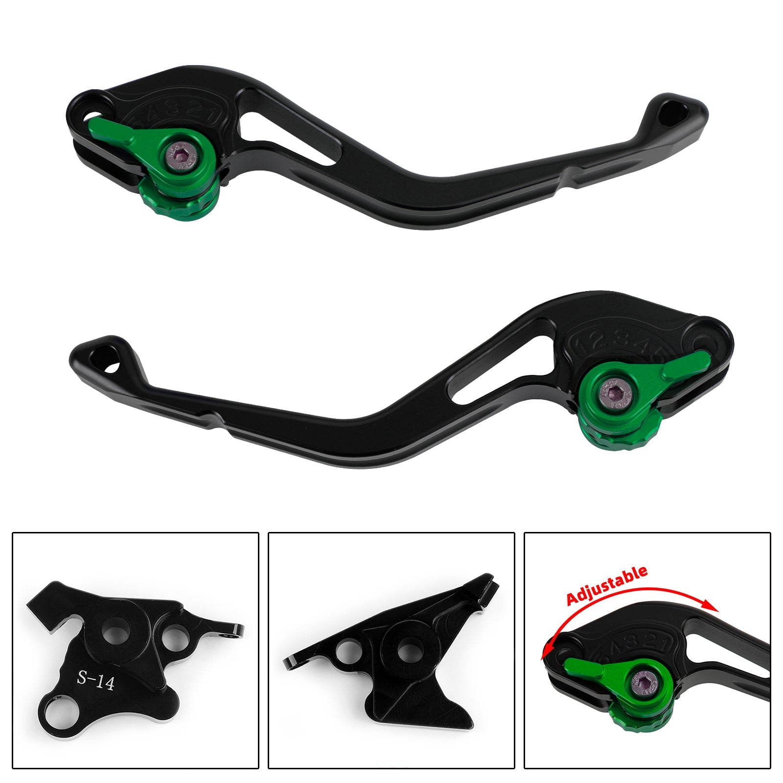 Suzuki HAYABUSA/GSXR1300 2008-2017 NEW Short Clutch Brake Lever