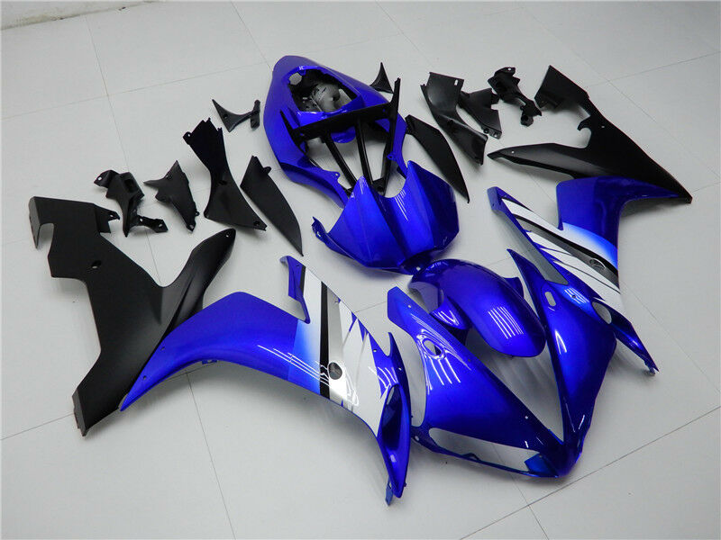 Kit de carénage bleu noir Yamaha YZF R1 2004-2006