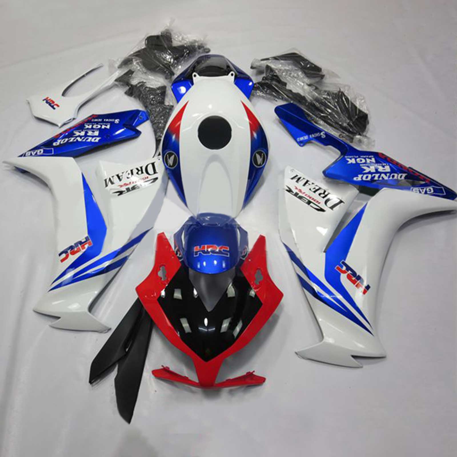 Kit de carénage d'injection Honda CBR1000RR 2012-2016, carrosserie en plastique ABS #169