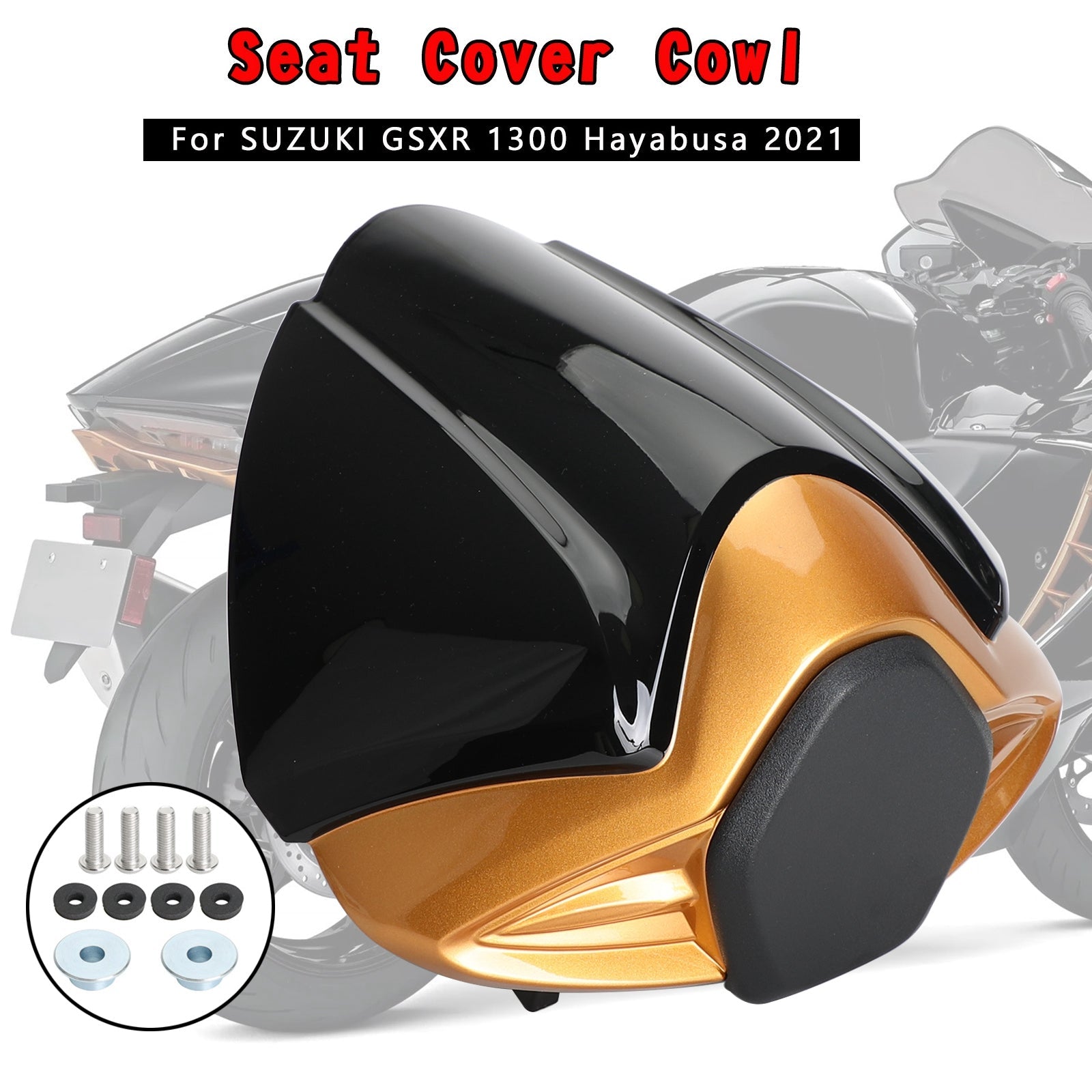 SUZUKI GSXR 1300 GSX-R1300 Hayabusa 2021-2023 Rear Seat Fairing Cover