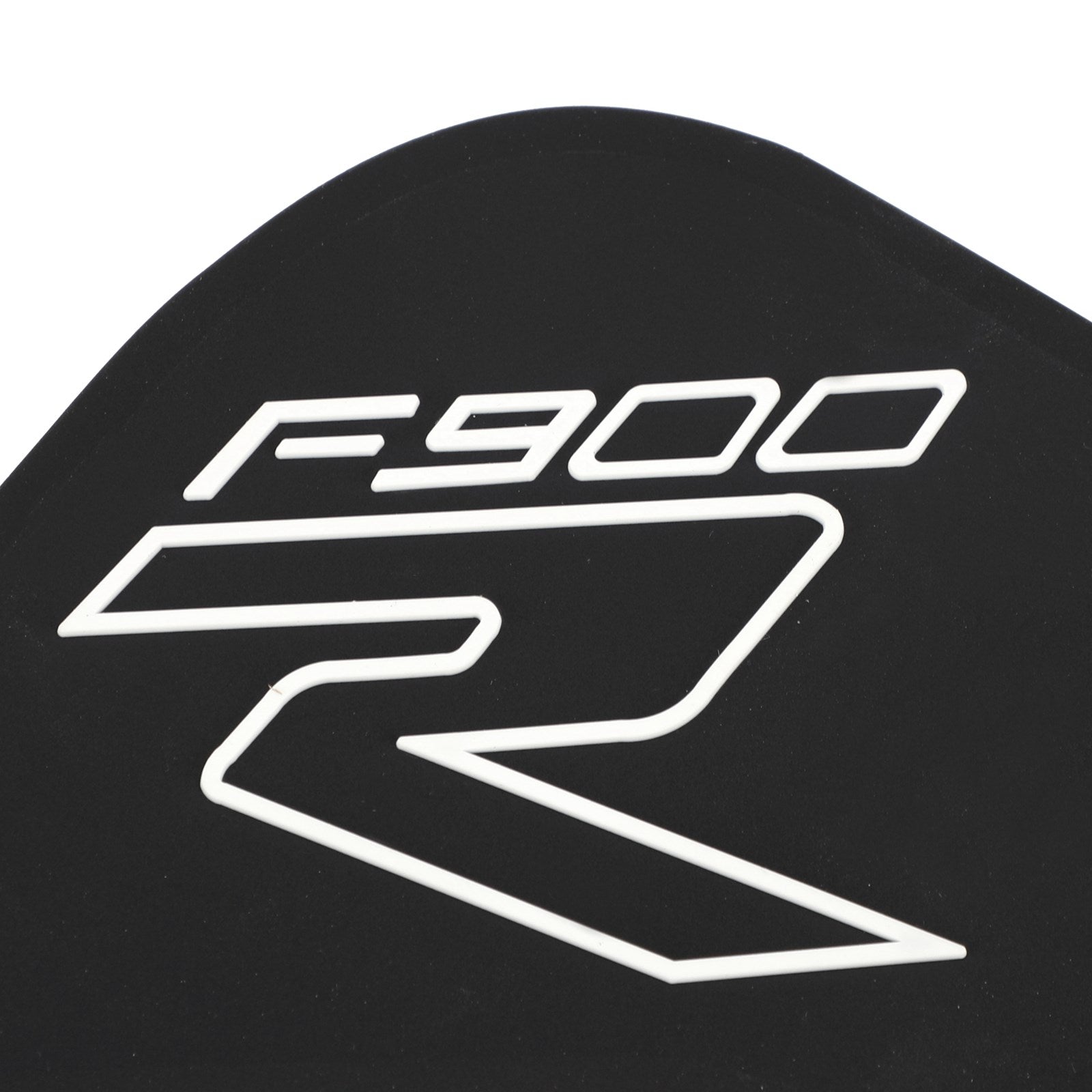 2X Side Tankpad Brandstoftankbeschermer Geschikt voor Bmw F900R 2020 Gemaakt van rubber Zwart Generiek