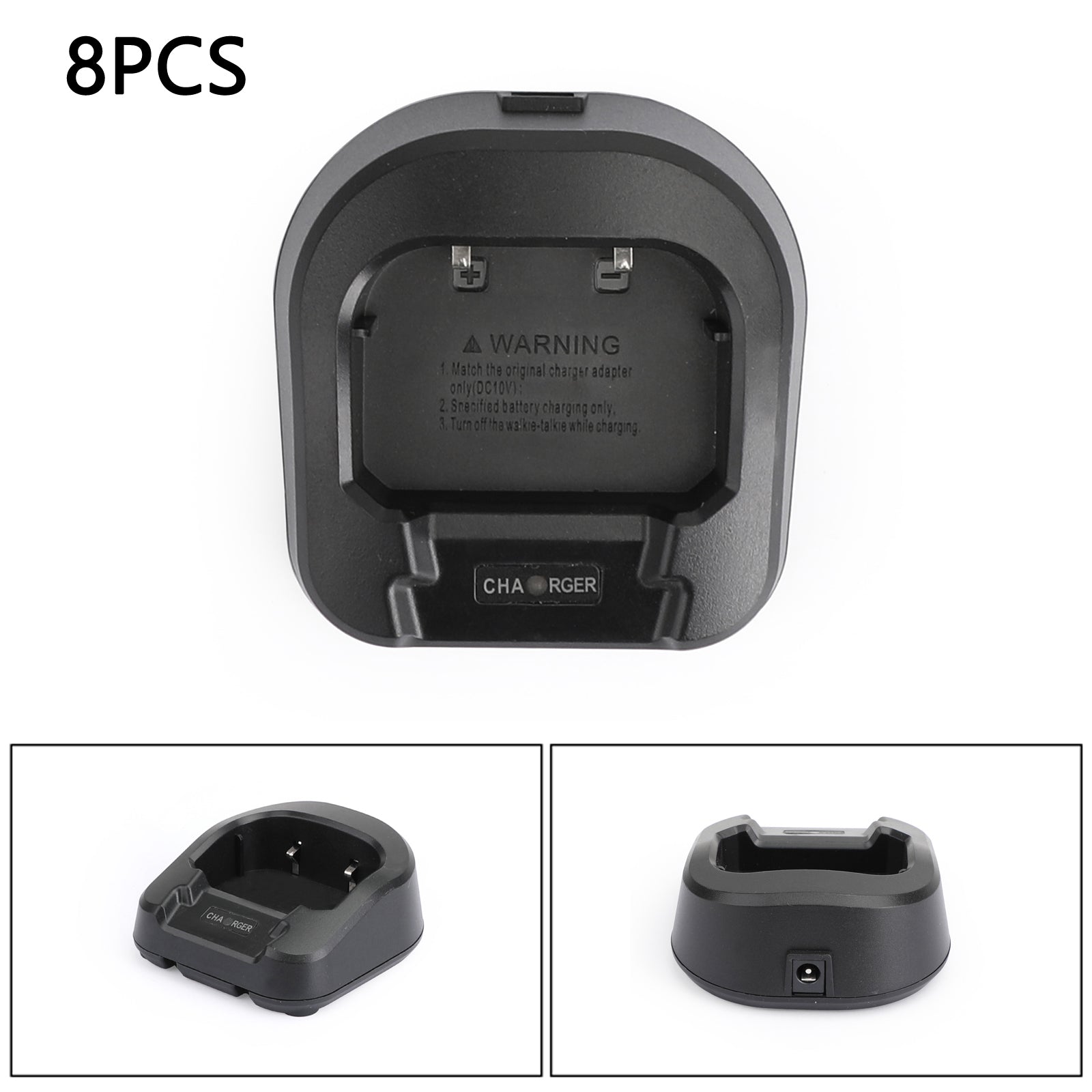 Battery Charger Pedestal Cigarette Fast Charger For BaoFeng BF-UV8D UV-82