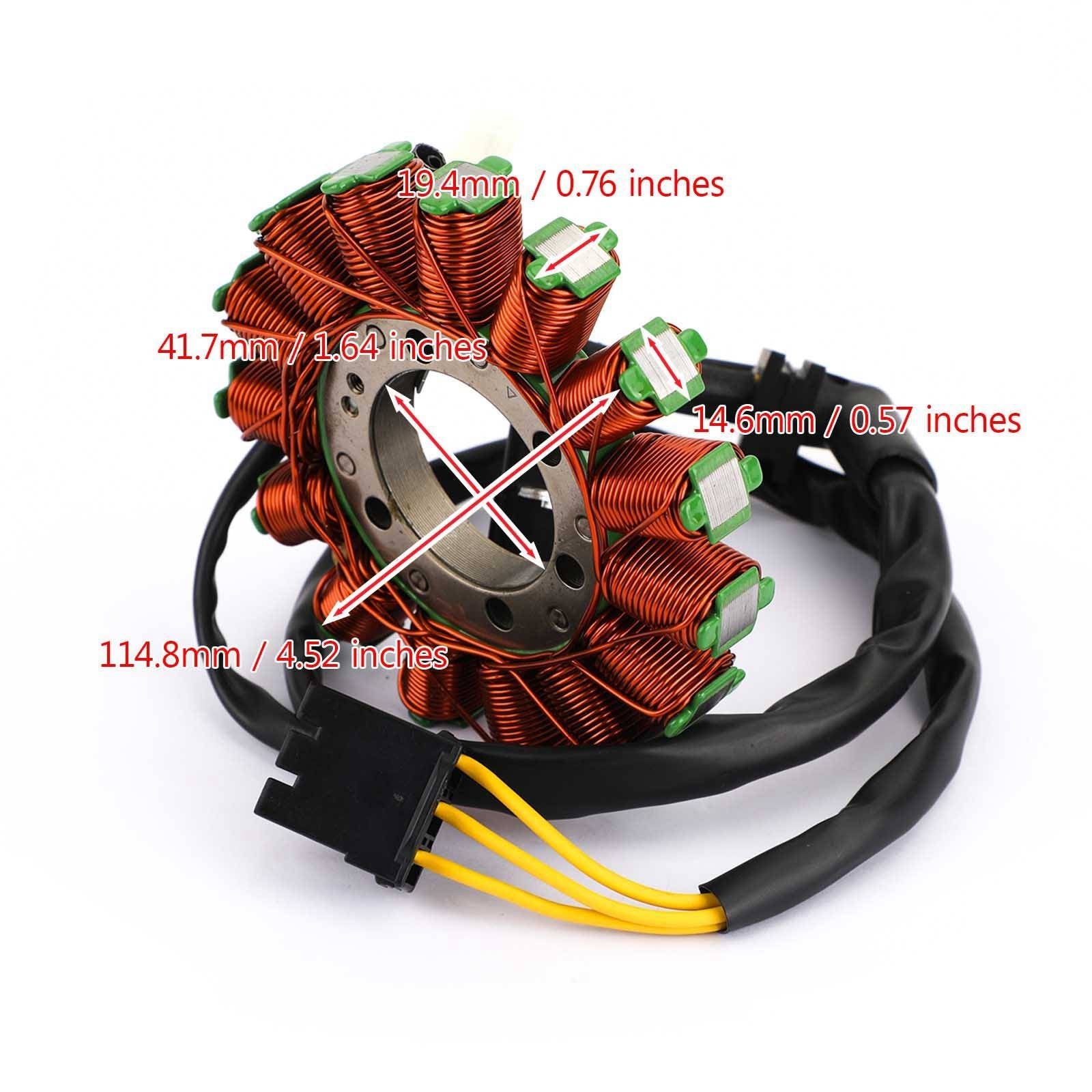 Areyourshop Alternator Stator Generator Fit for Honda CBR 1000 RR 10-2013 CBR 1000 S 14-2016 Generic