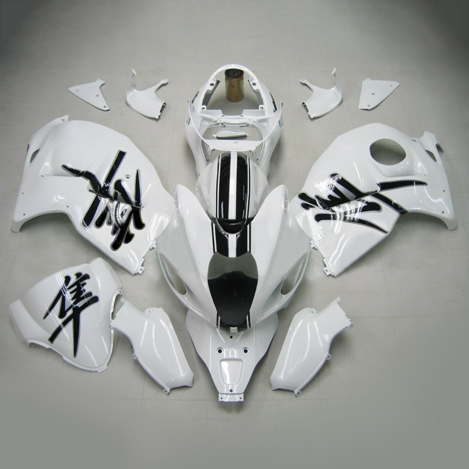 1999-2007 Suzuki Hayabusa GSX1300 Amotopart injectiekuipset carrosserie kunststof ABS #119